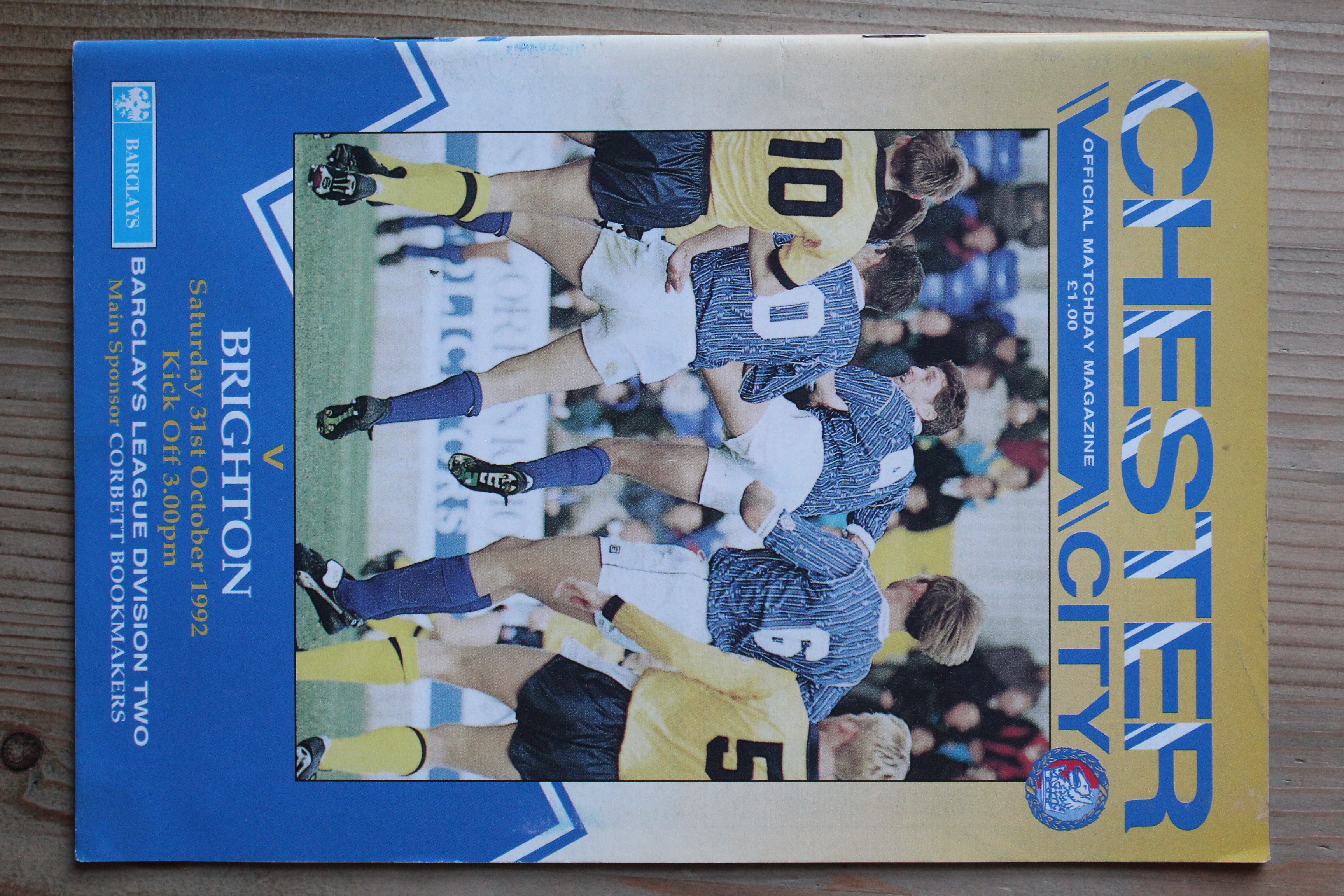 Chester City FC v Brighton & Hove Albion FC