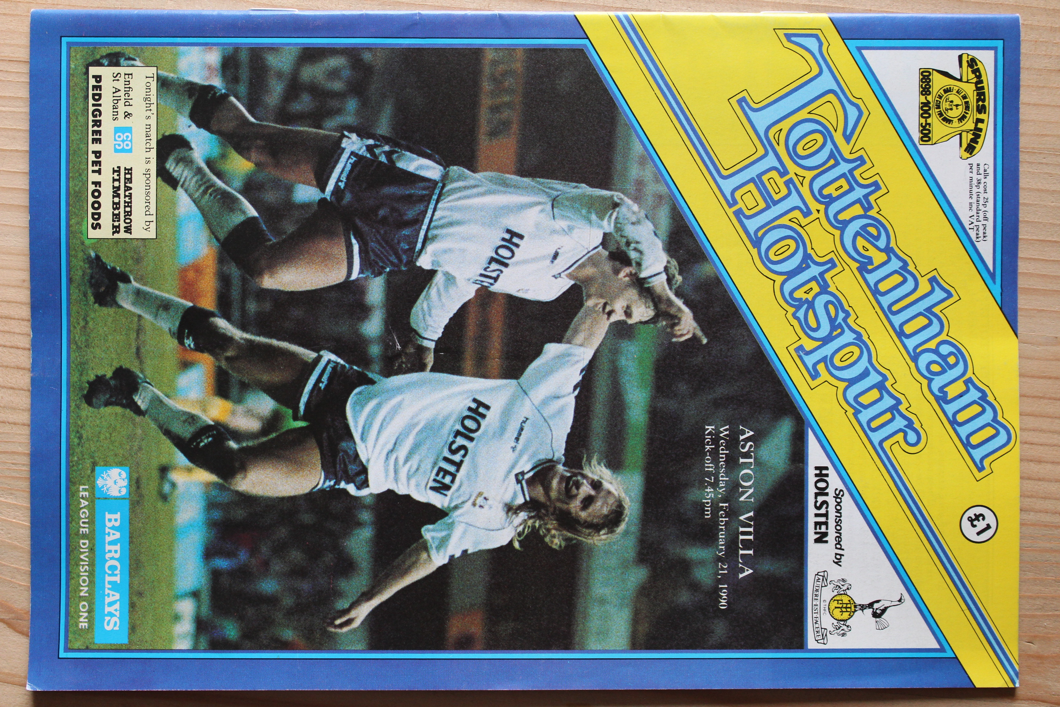 Tottenham Hotspur FC v Aston Villa FC