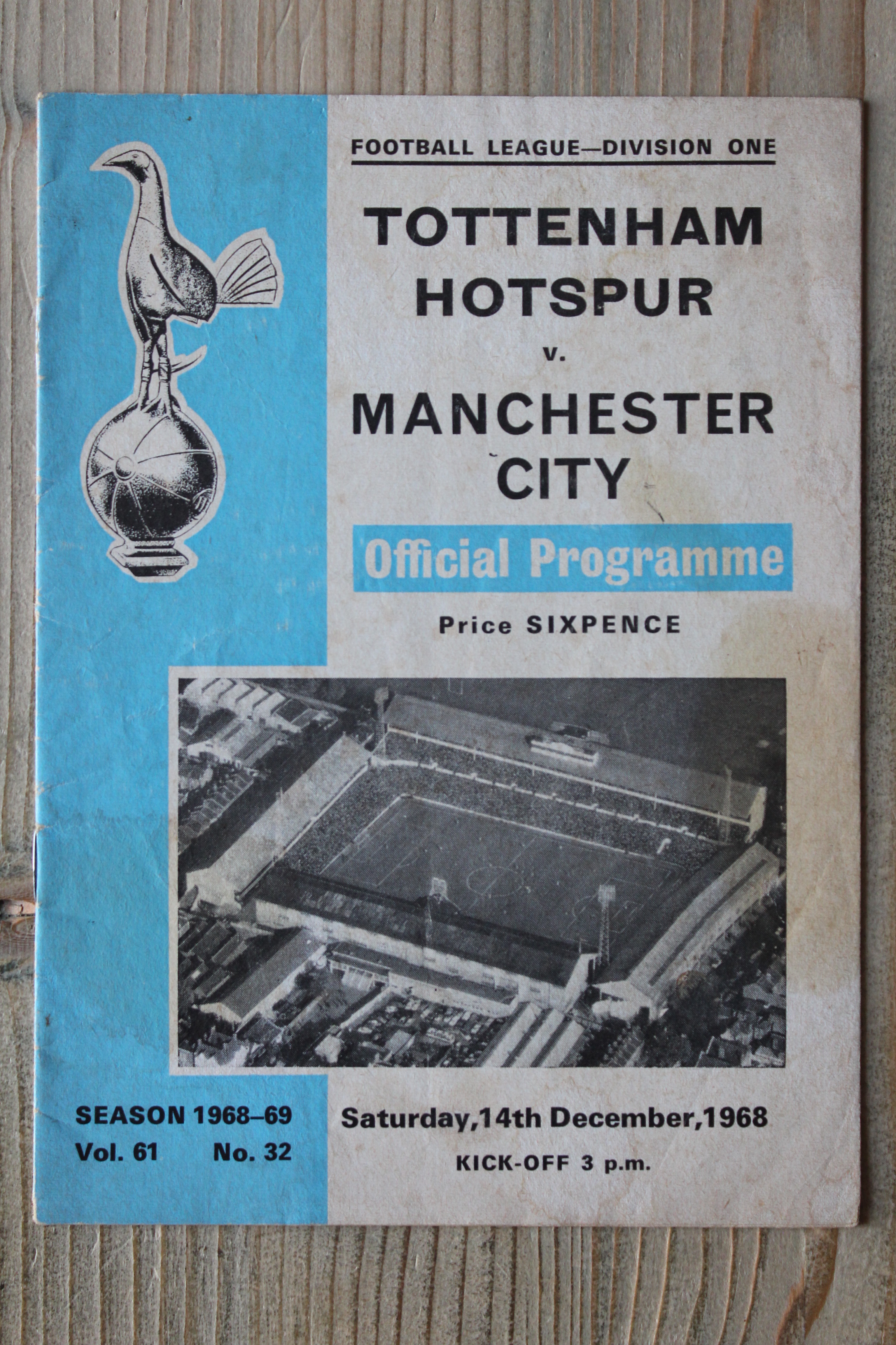 Tottenham Hotspur FC v Manchester City FC