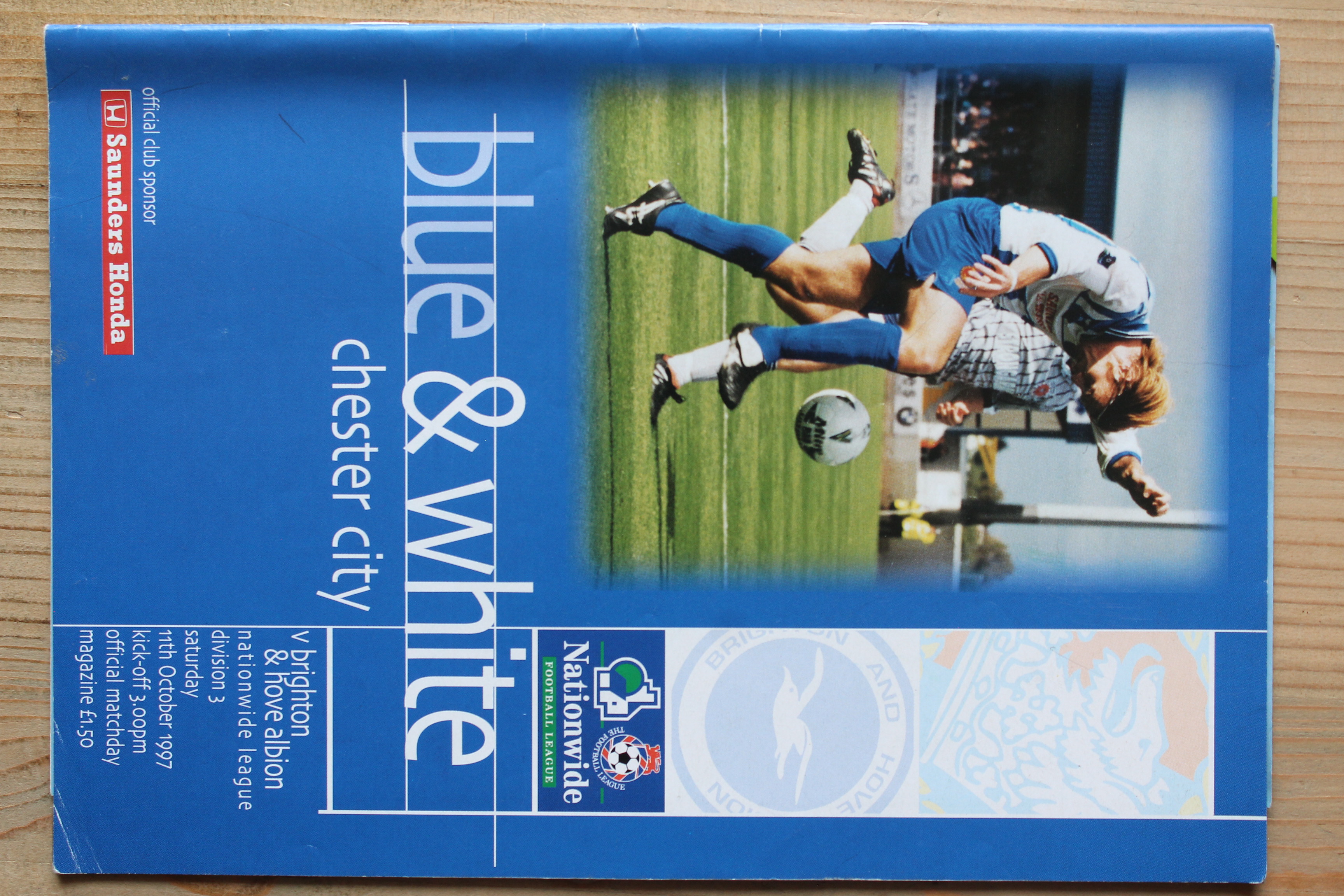 Chester City FC v Brighton & Hove Albion FC