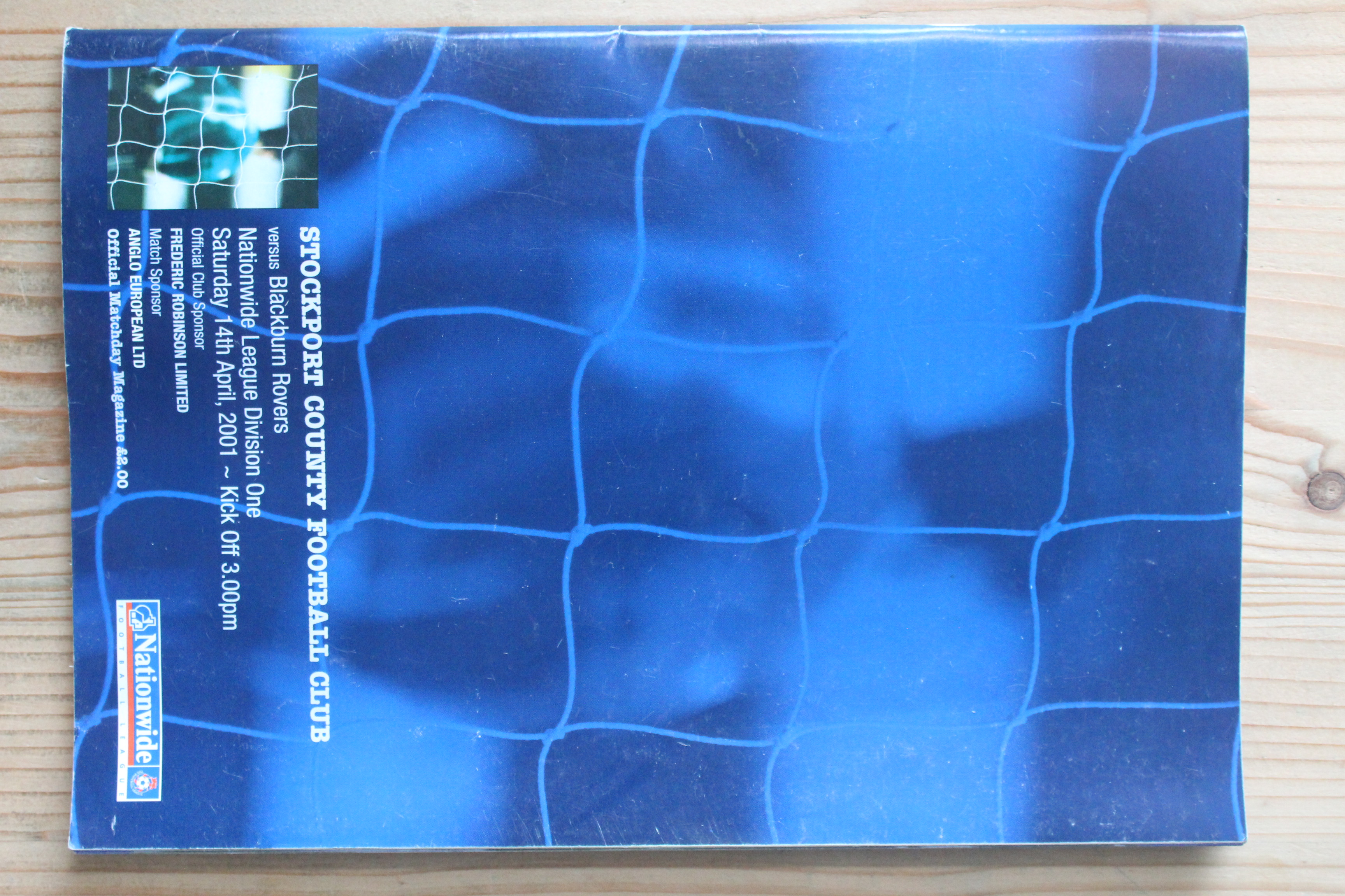 Stockport County FC v Blackburn Rovers FC