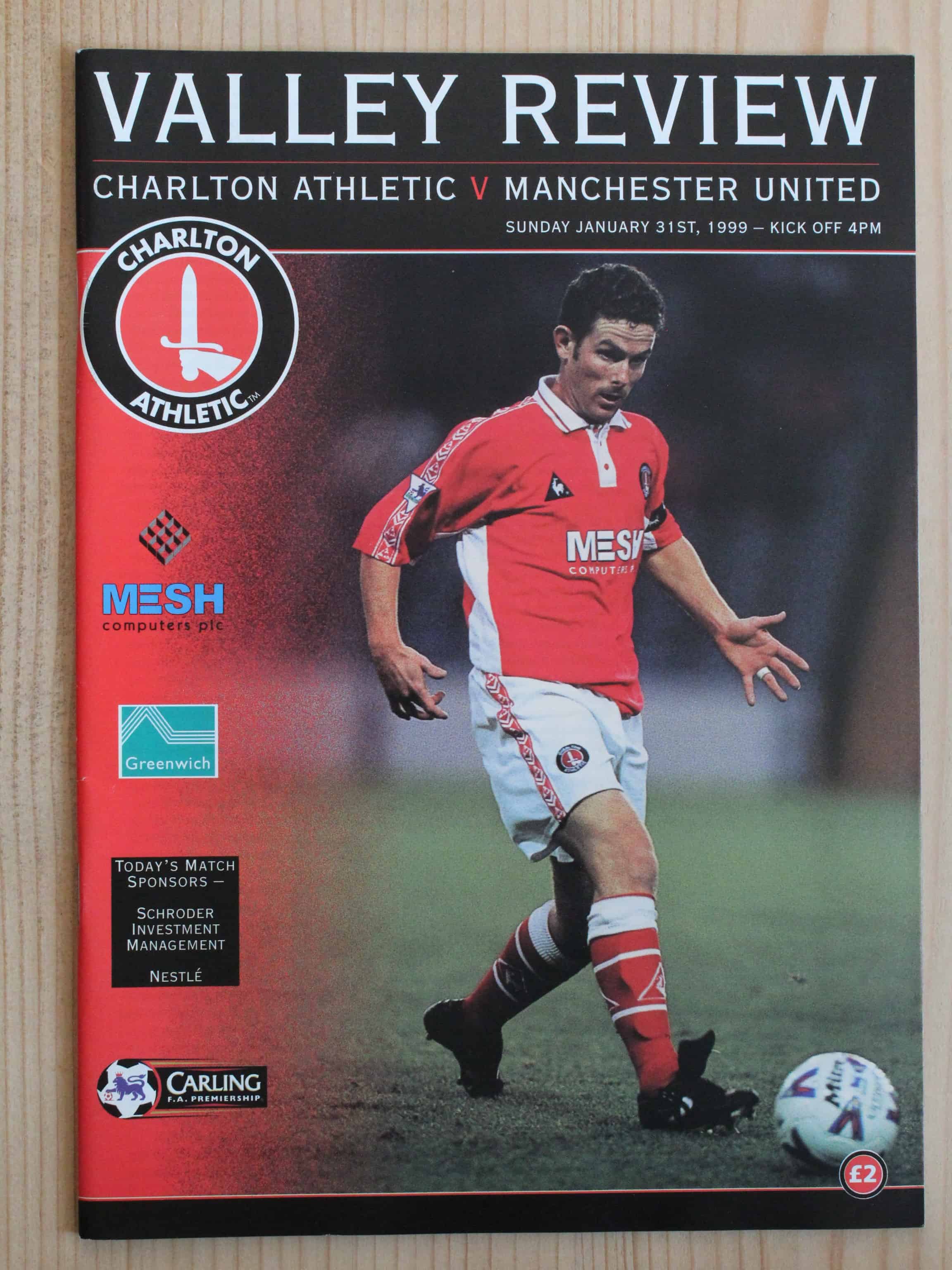 Charlton Athletic FC v Manchester United FC