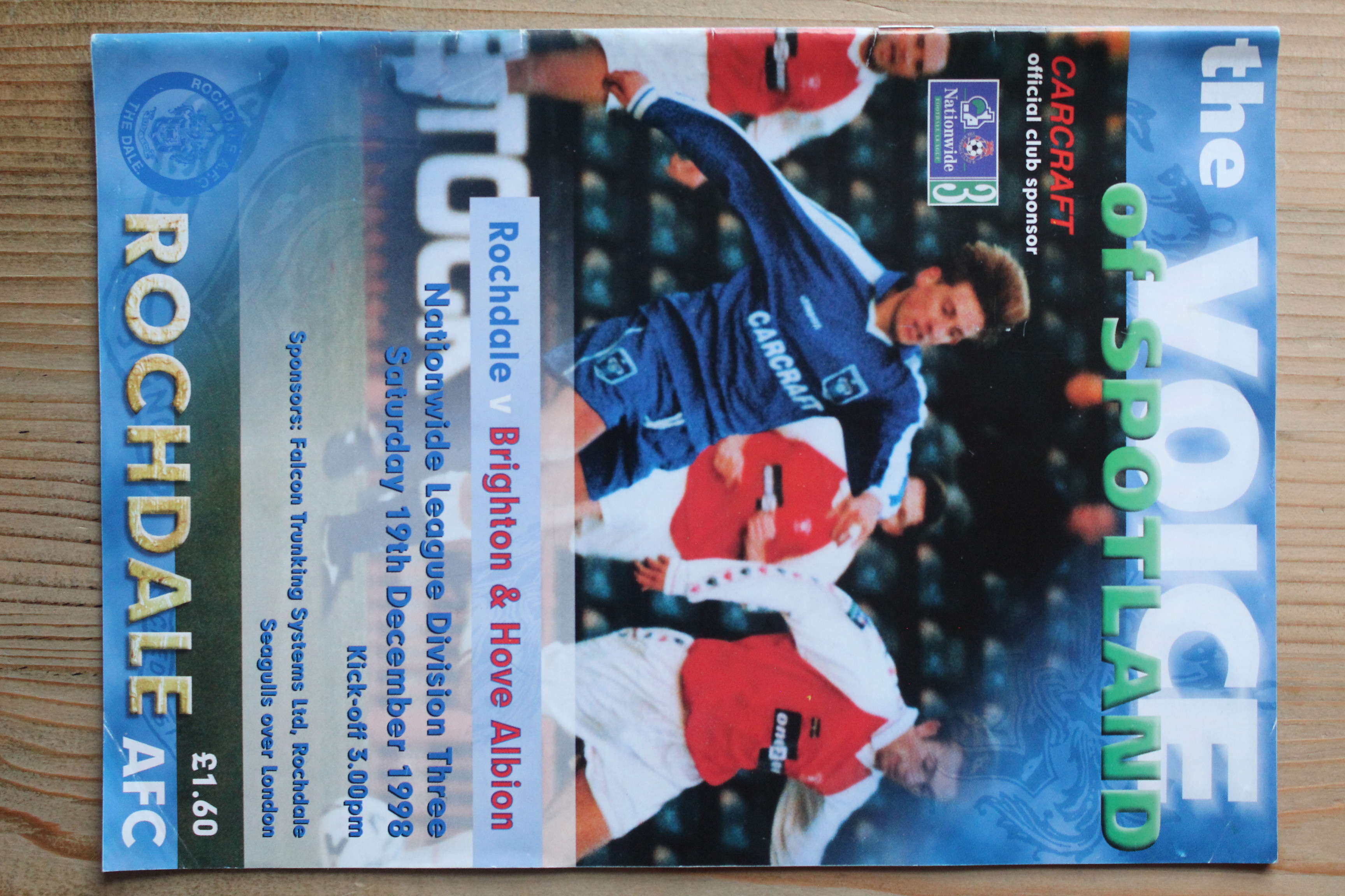 Rochdale FC v Brighton & Hove Albion FC