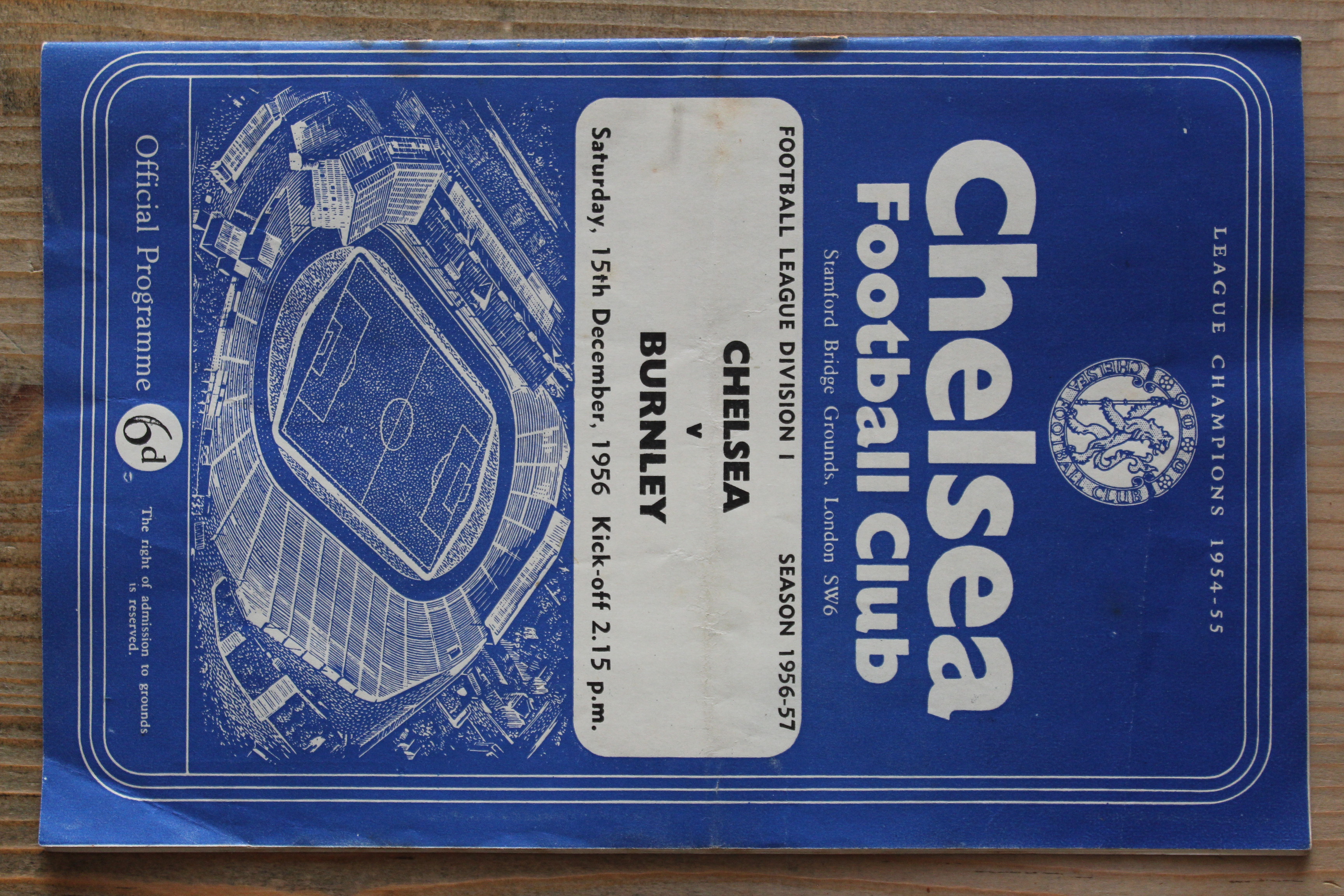 Chelsea FC v Burnley FC