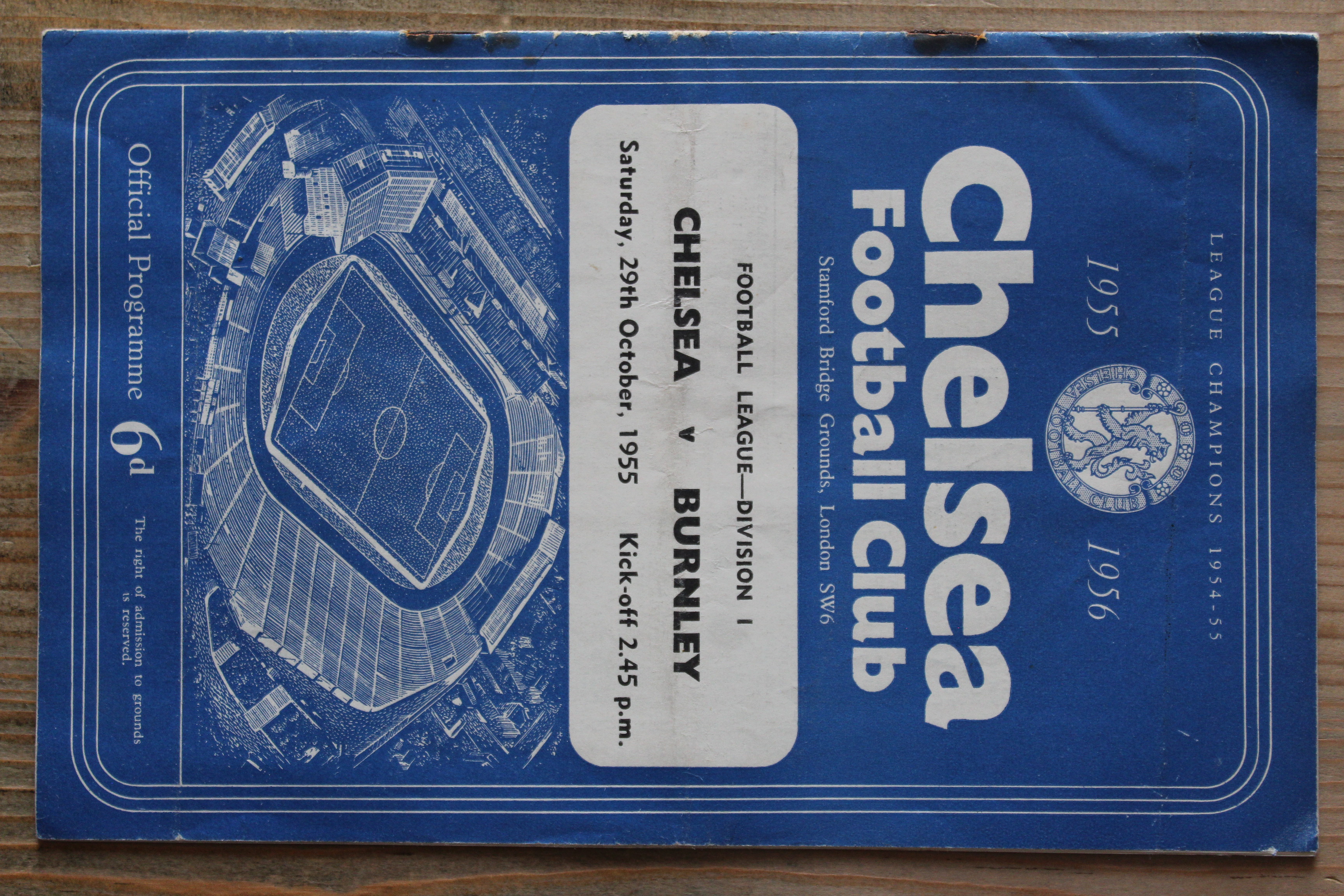 Chelsea FC v Burnley FC