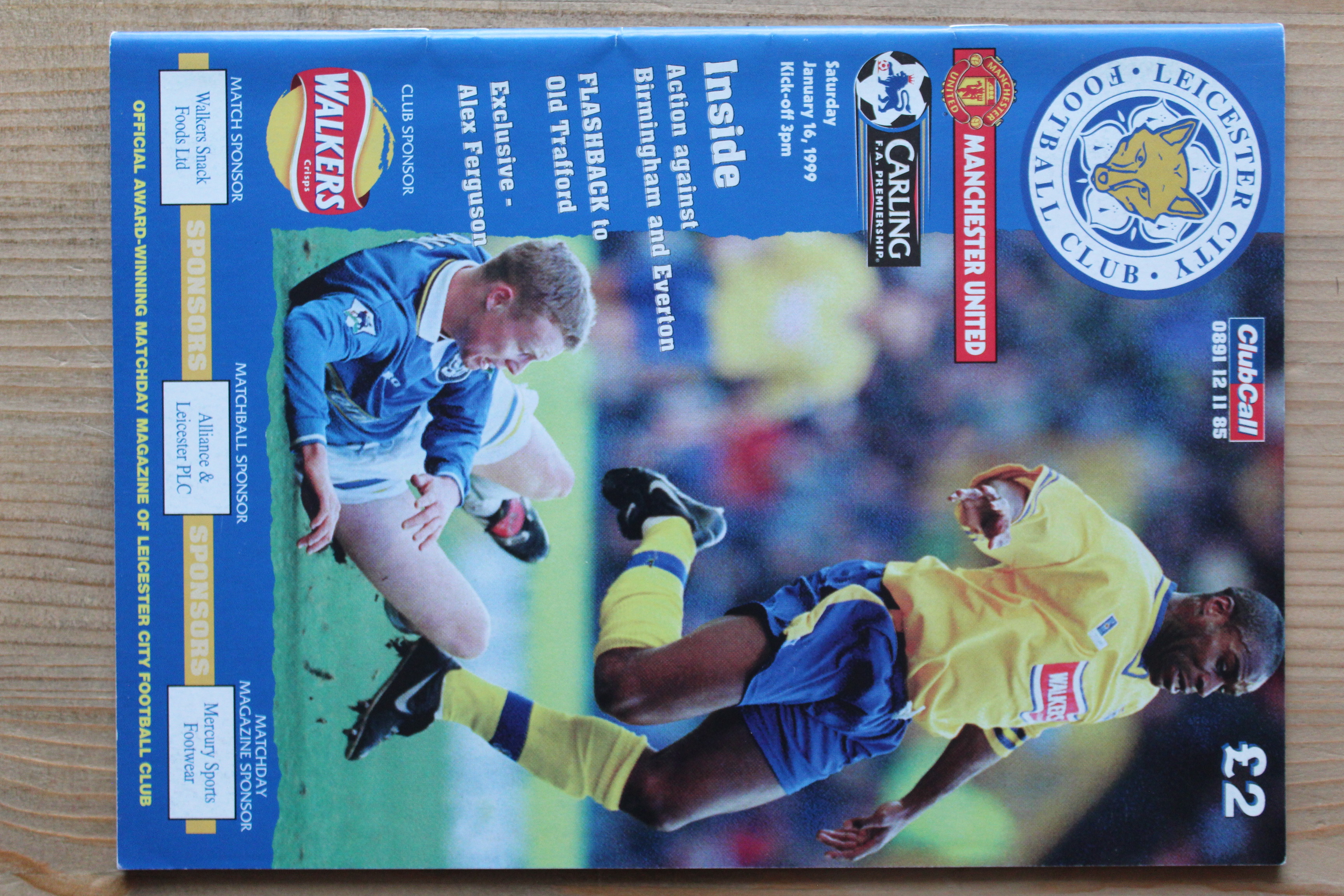 Leicester City FC v Manchester United FC