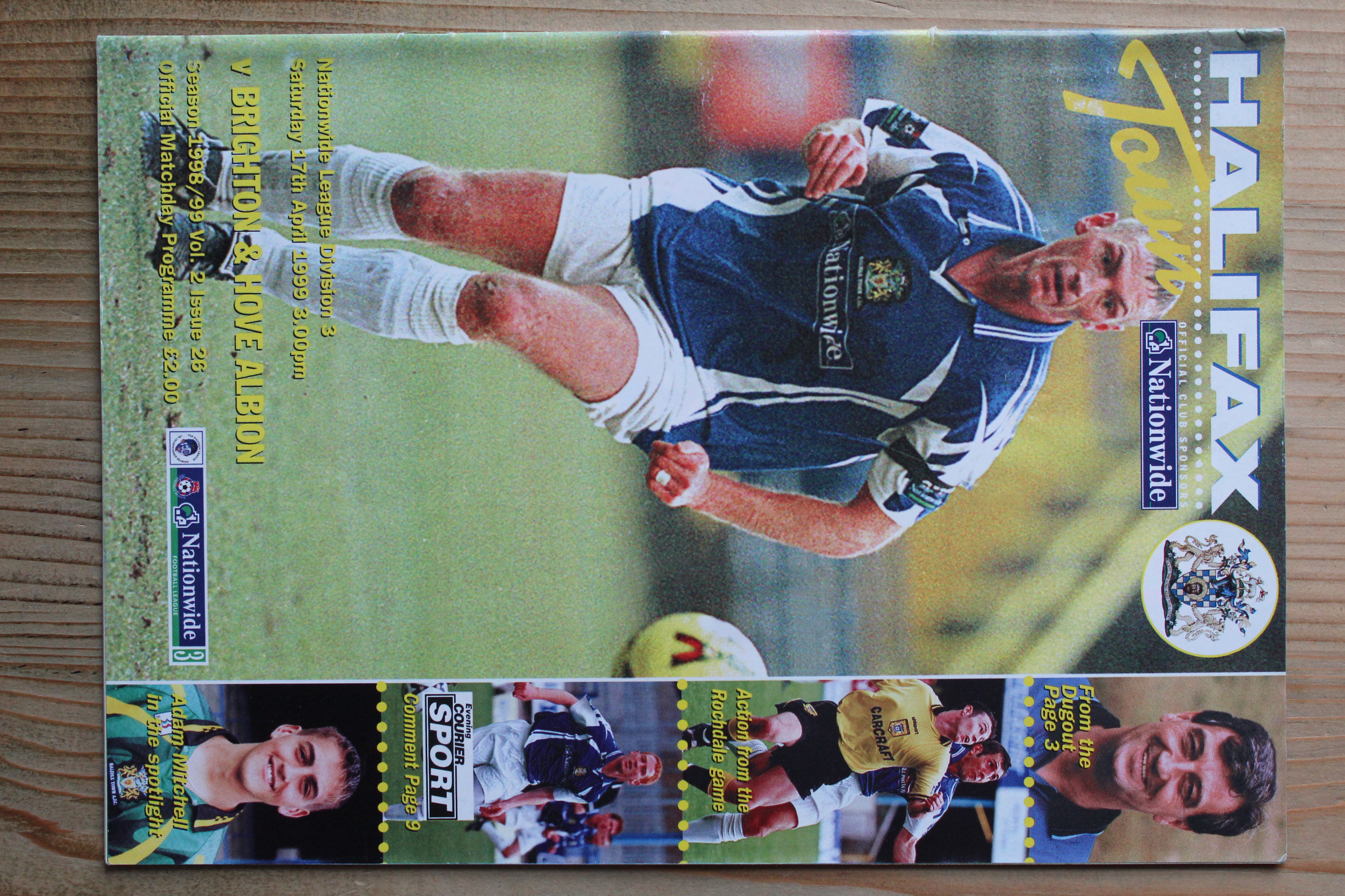 Halifax Town A.F.C v Brighton & Hove Albion FC