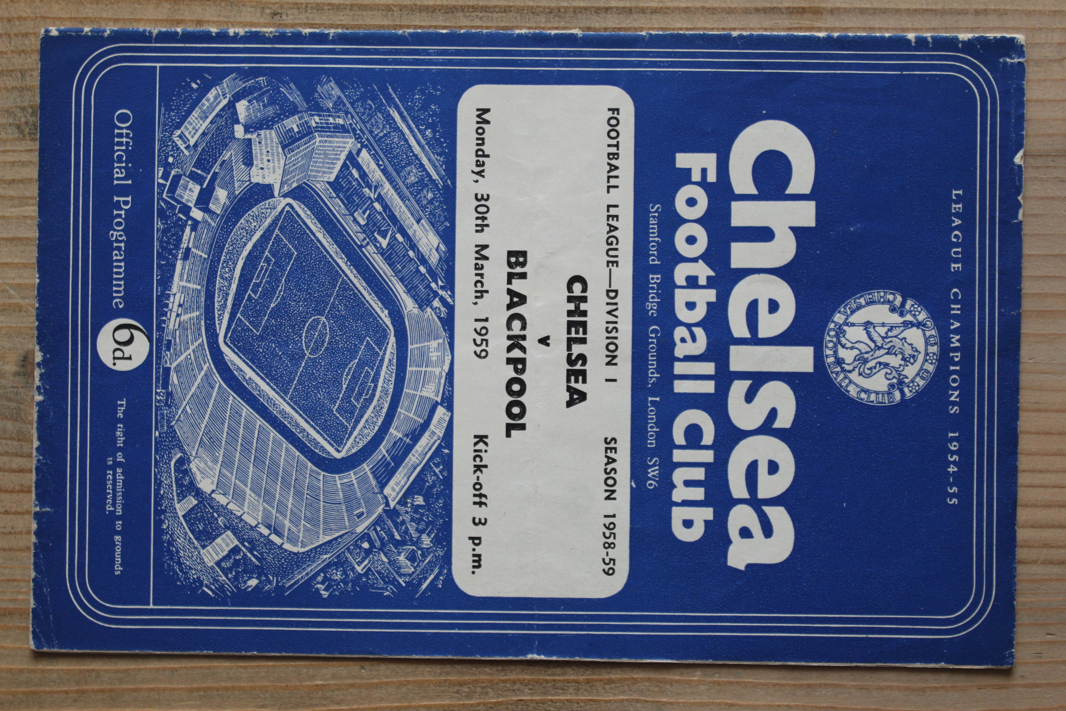 Chelsea FC v Blackpool FC