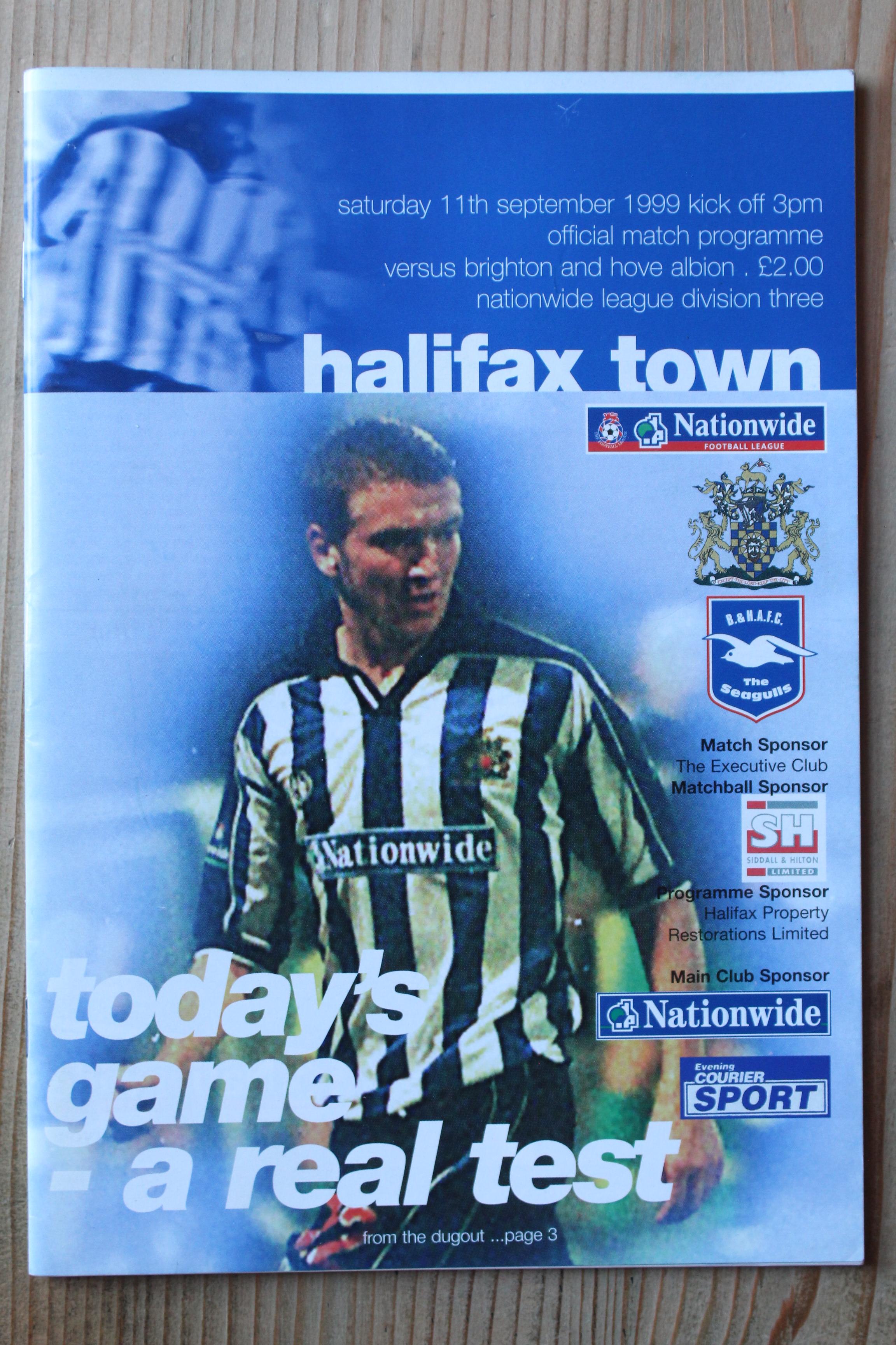 Halifax Town A.F.C v Brighton & Hove Albion FC