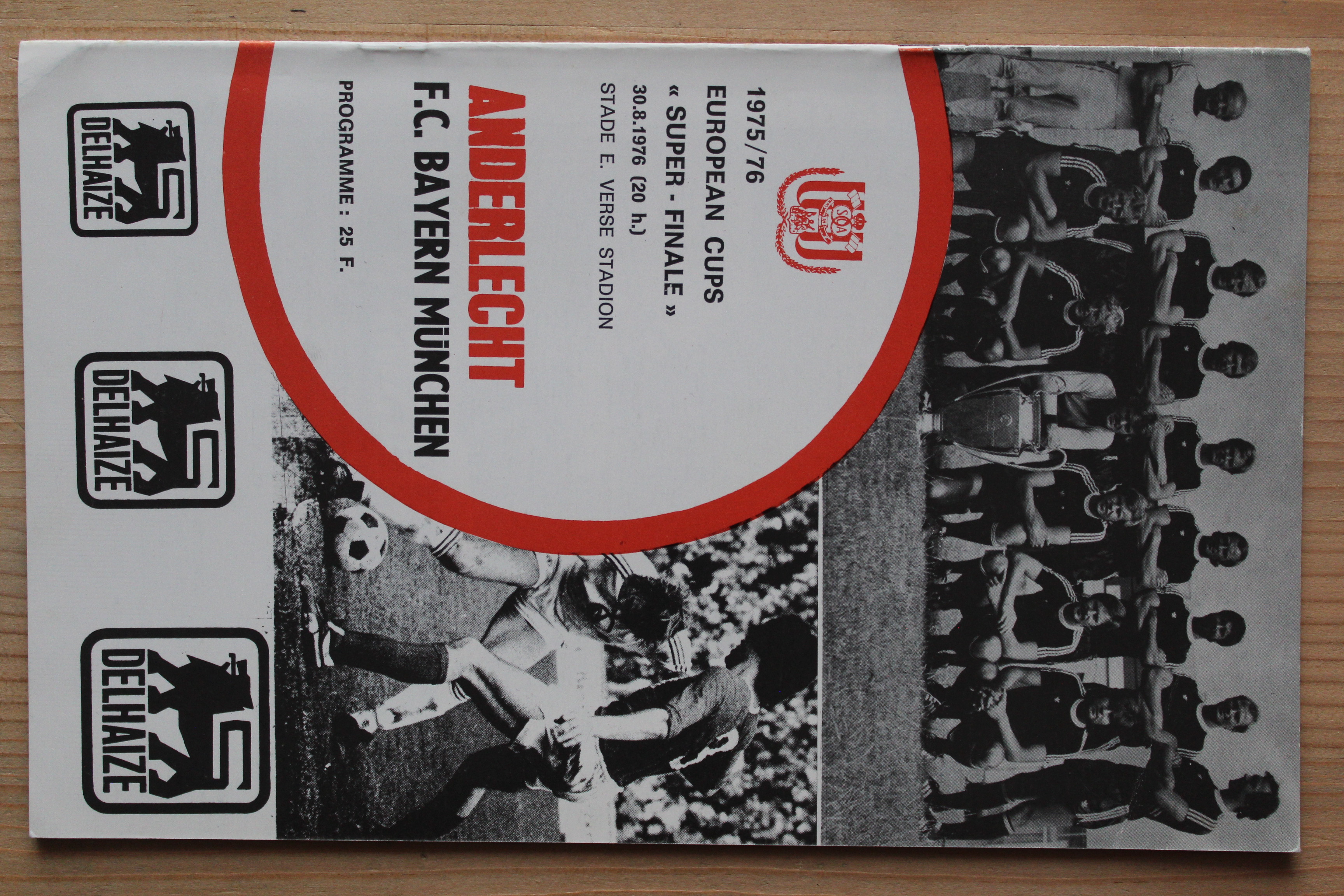 R.S.C. Anderlecht v Bayern Munich/Munchen