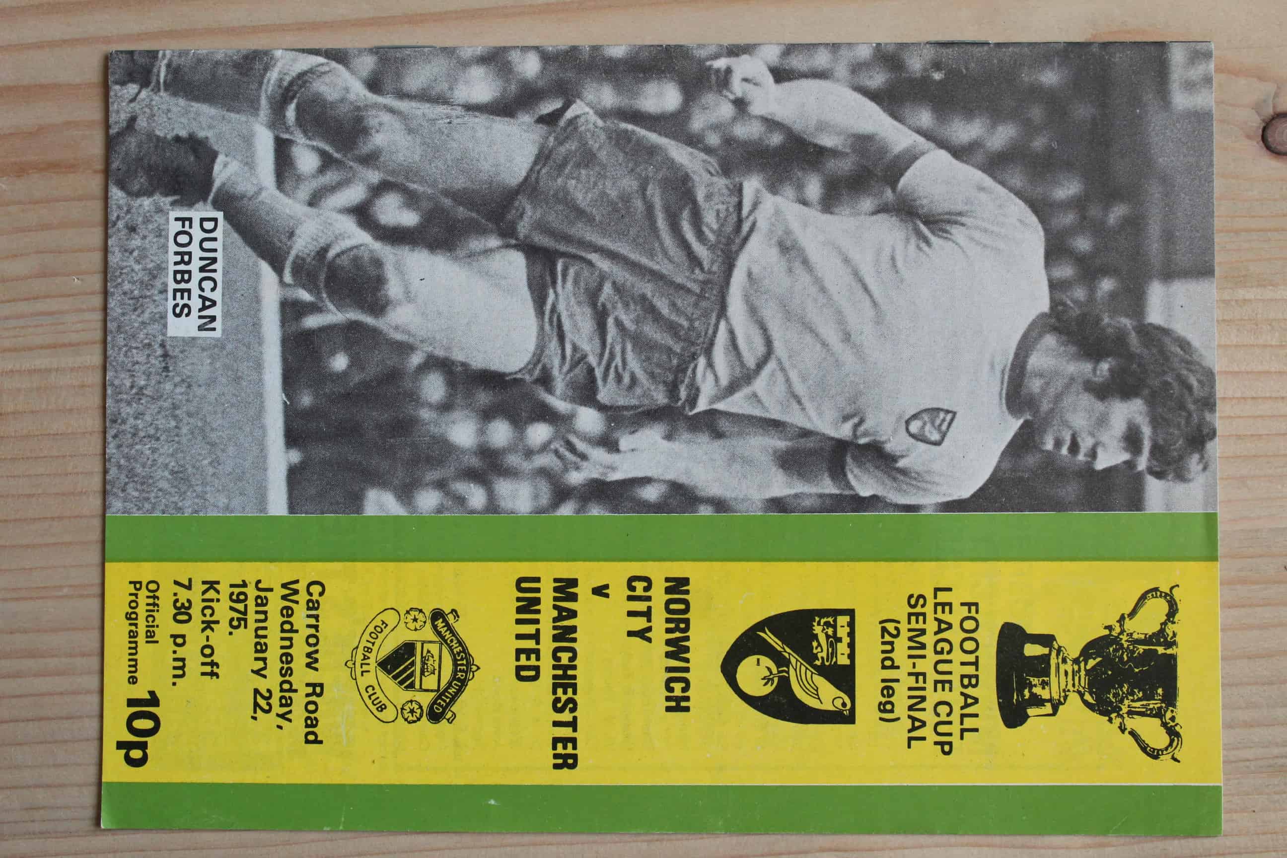 Norwich City FC v Manchester United FC