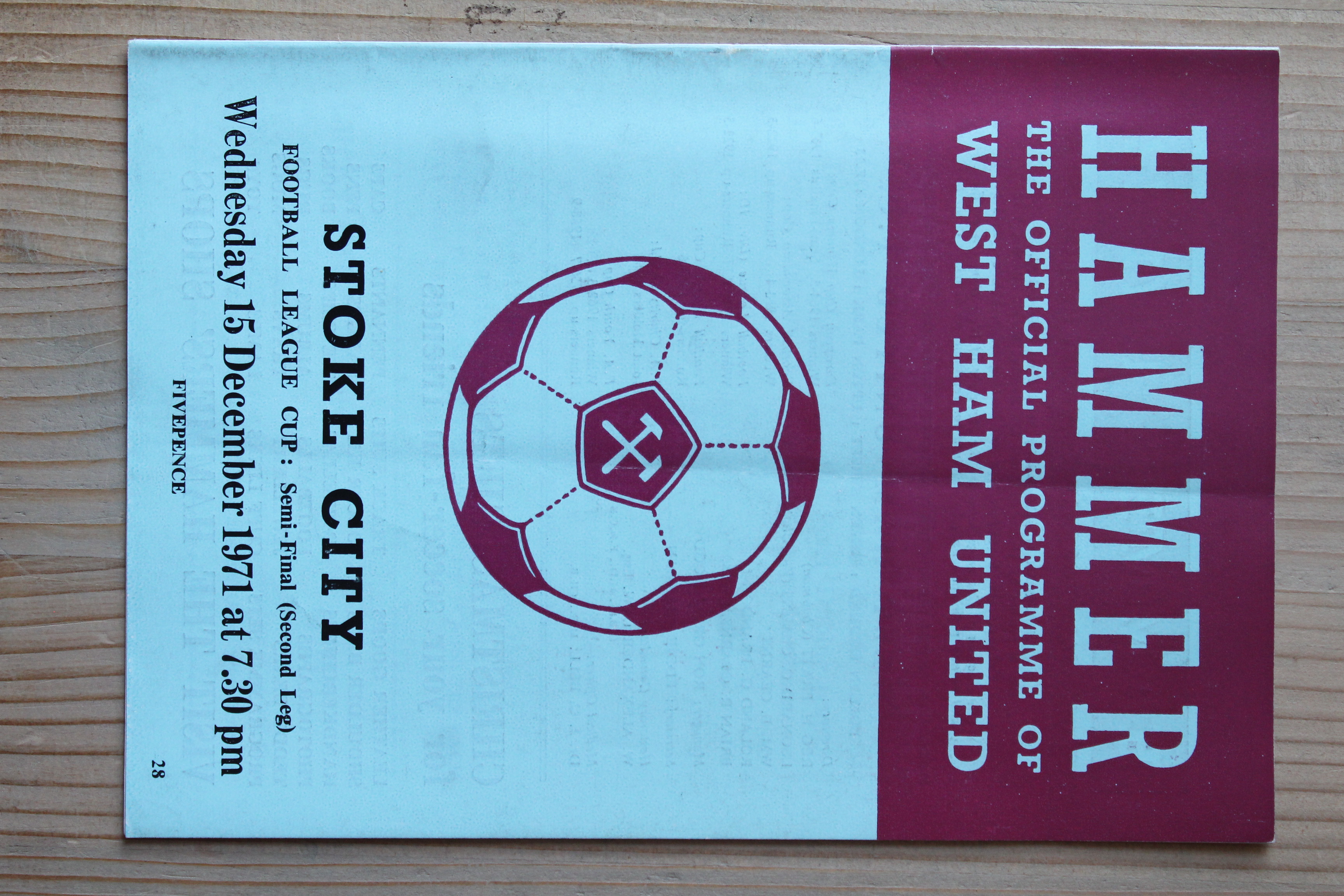 West Ham United FC v Stoke City FC