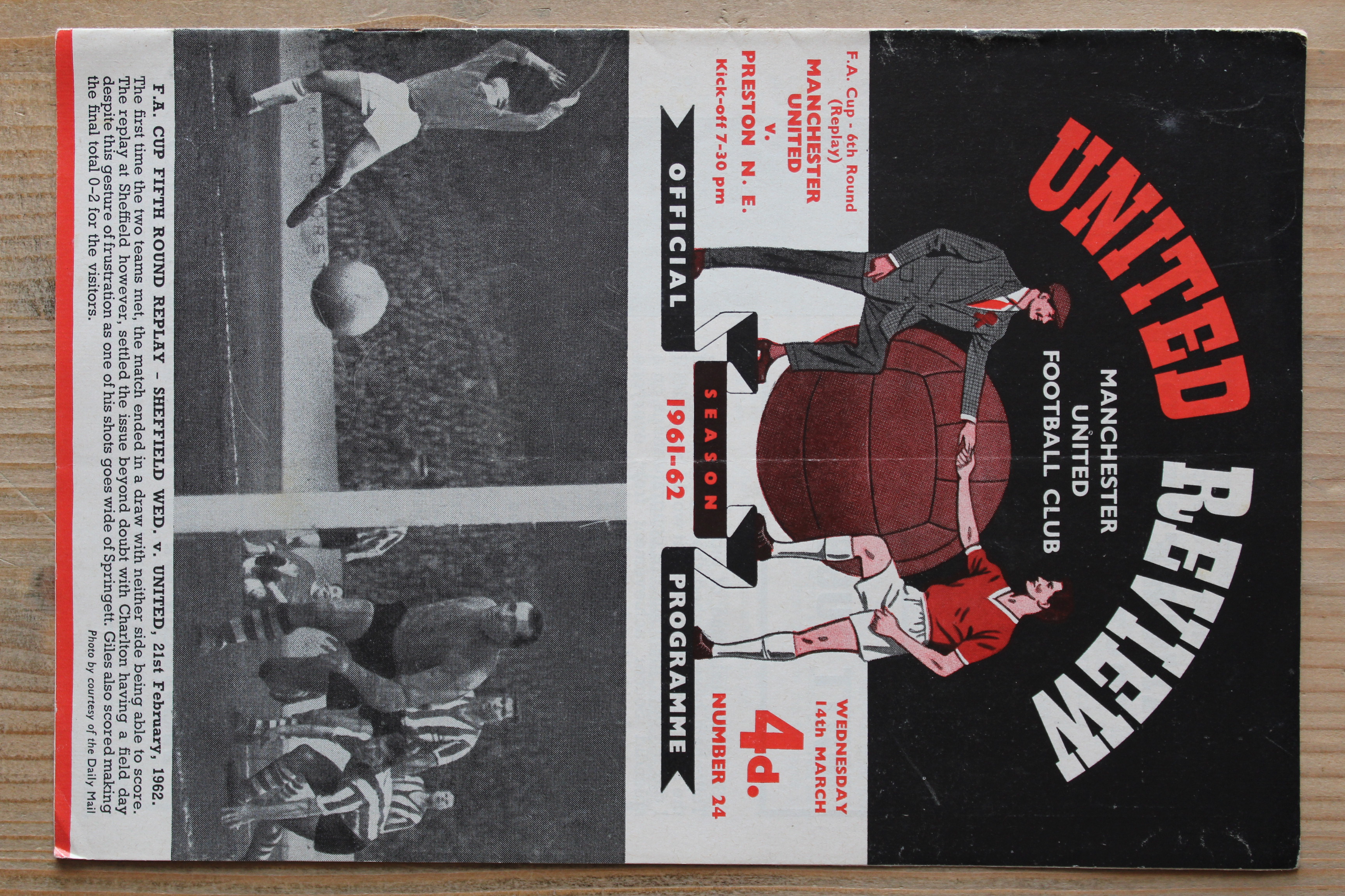 Manchester United FC v Preston North End FC