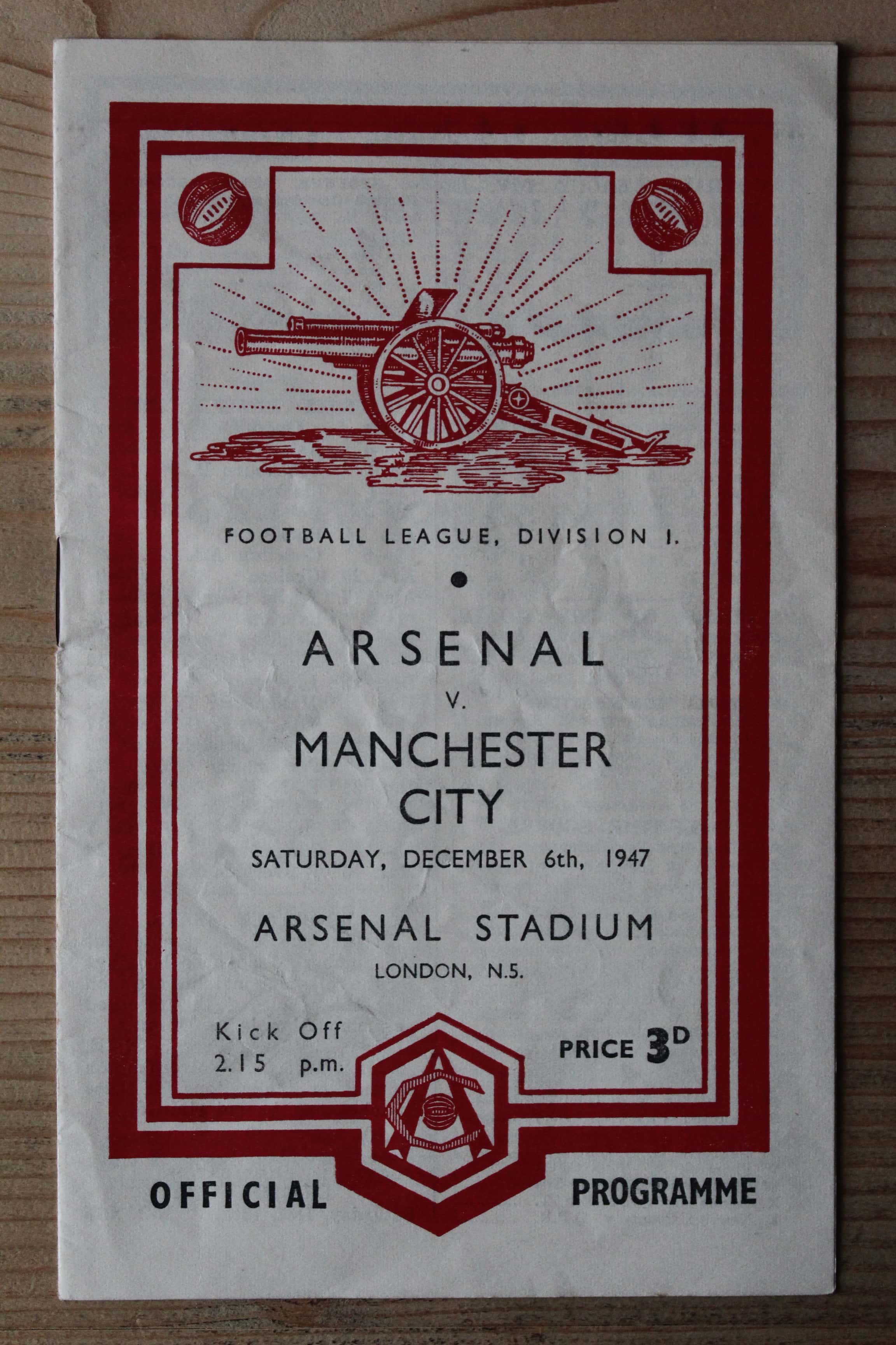 Arsenal FC v Manchester City FC