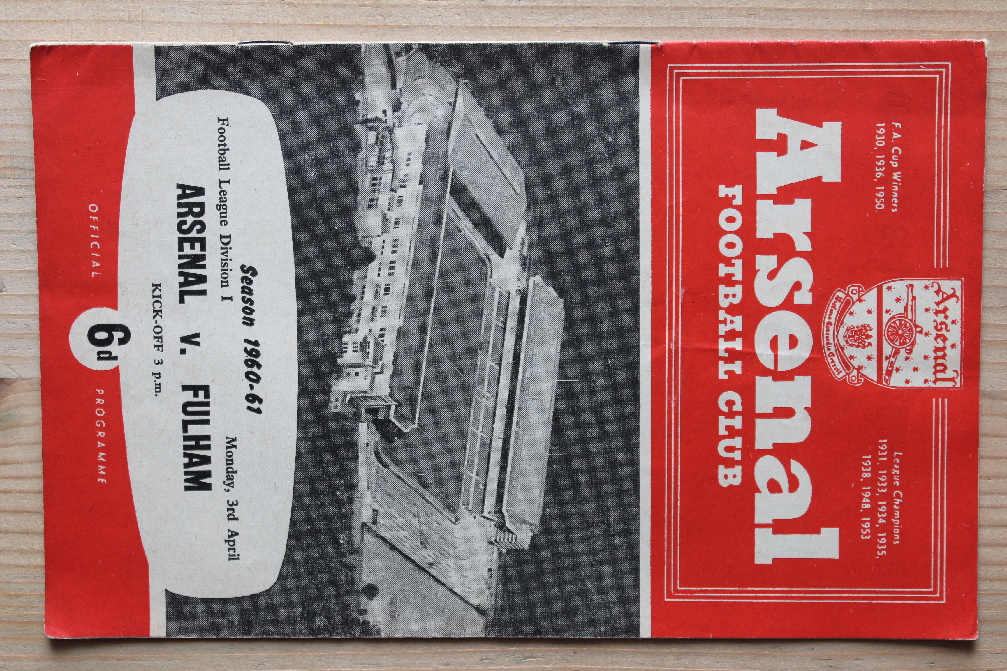 Arsenal FC v Fulham FC