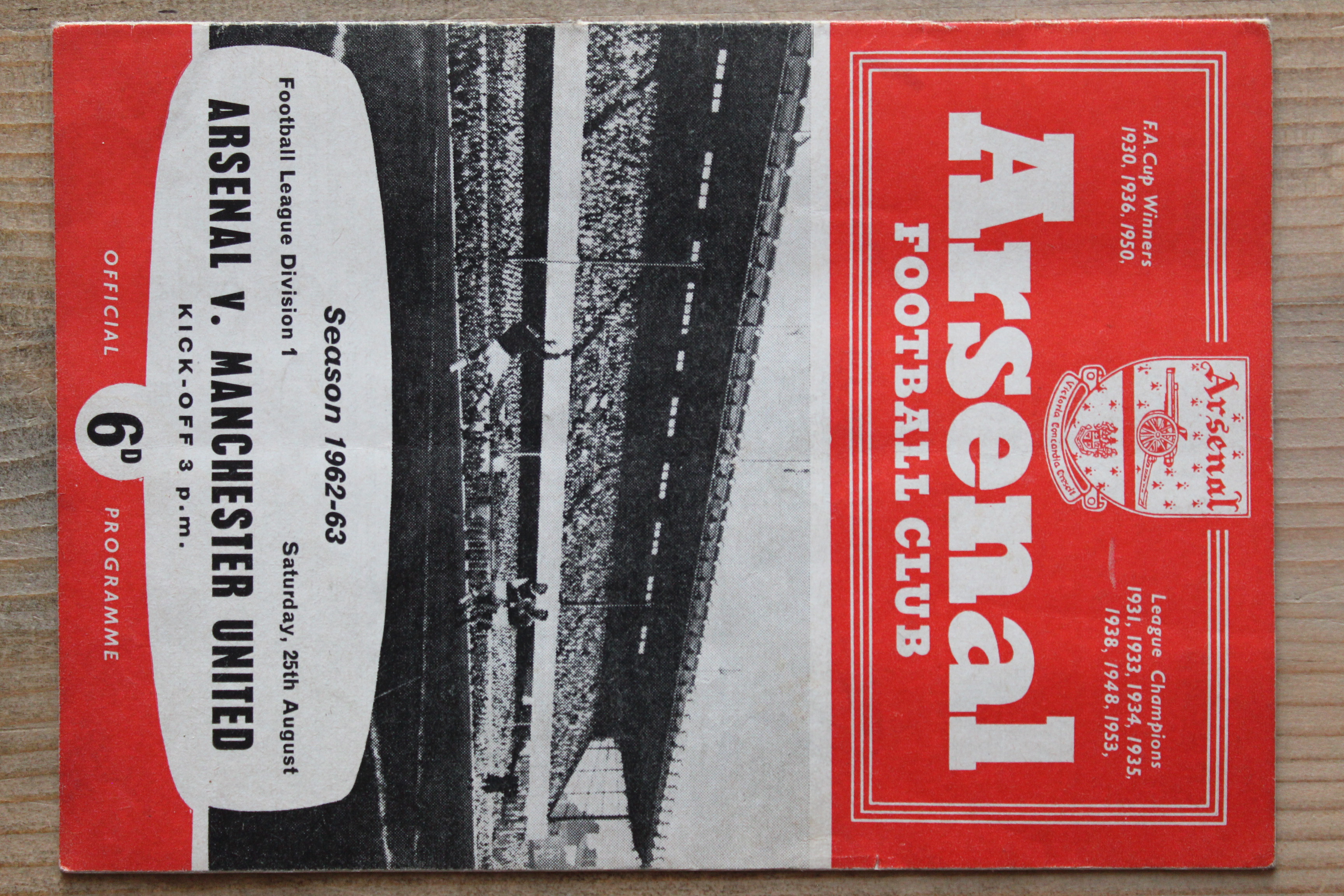 Arsenal FC v Manchester United FC