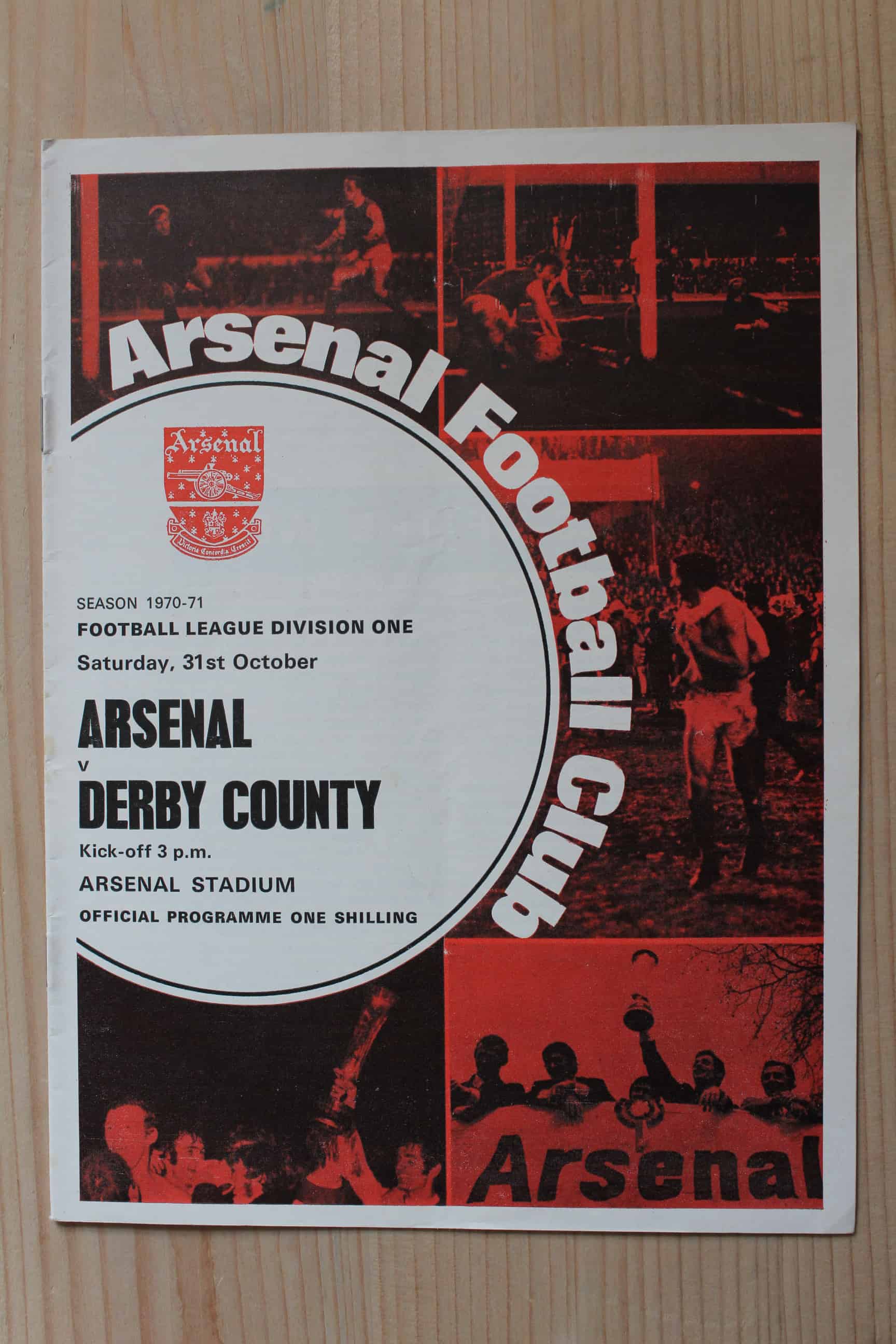 Arsenal FC v Derby County FC