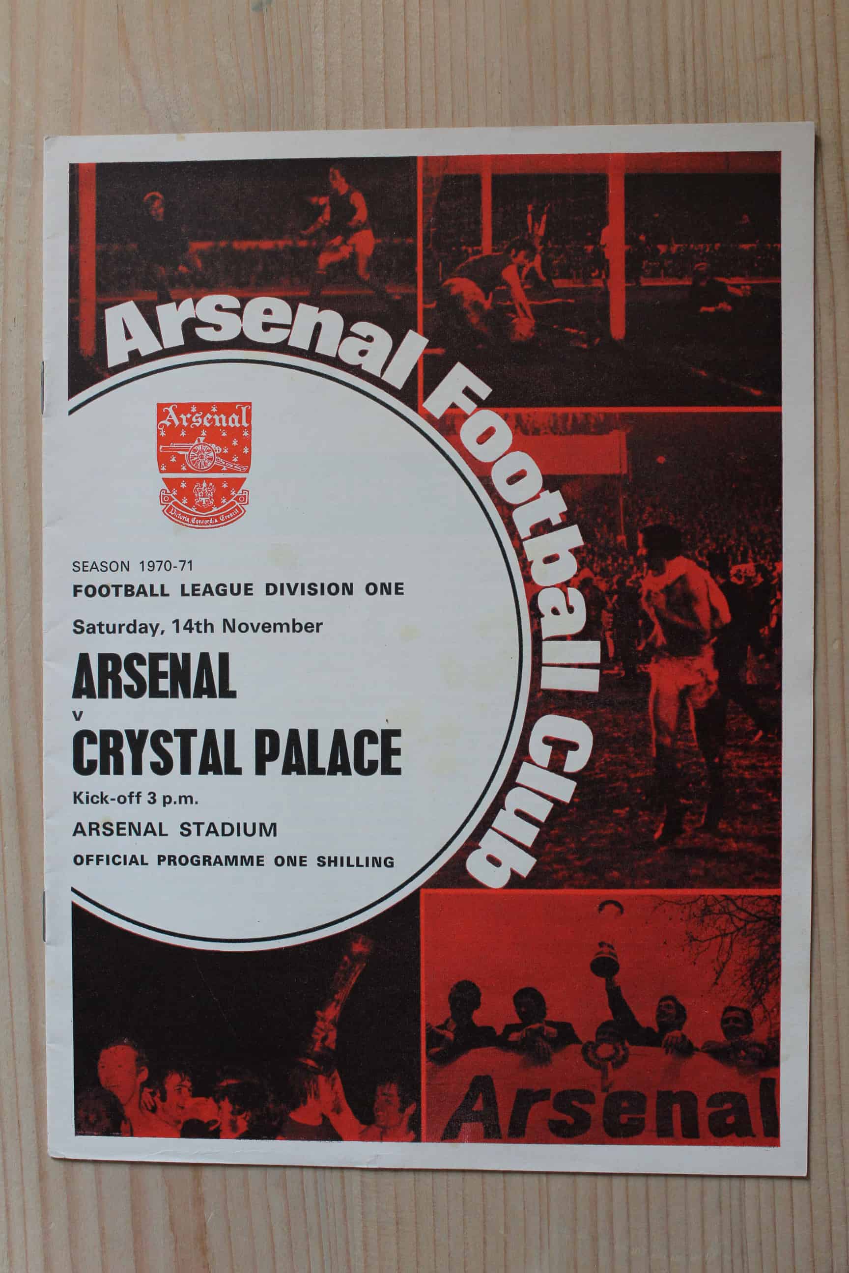 Arsenal FC v Crystal Palace FC