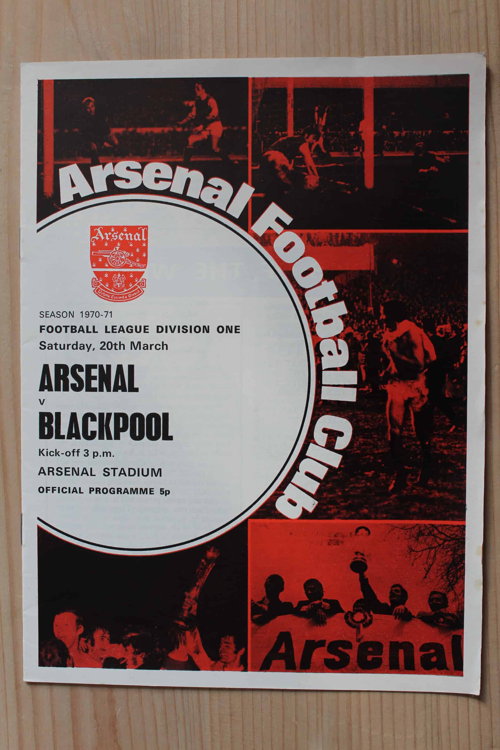 Arsenal FC v Blackpool FC