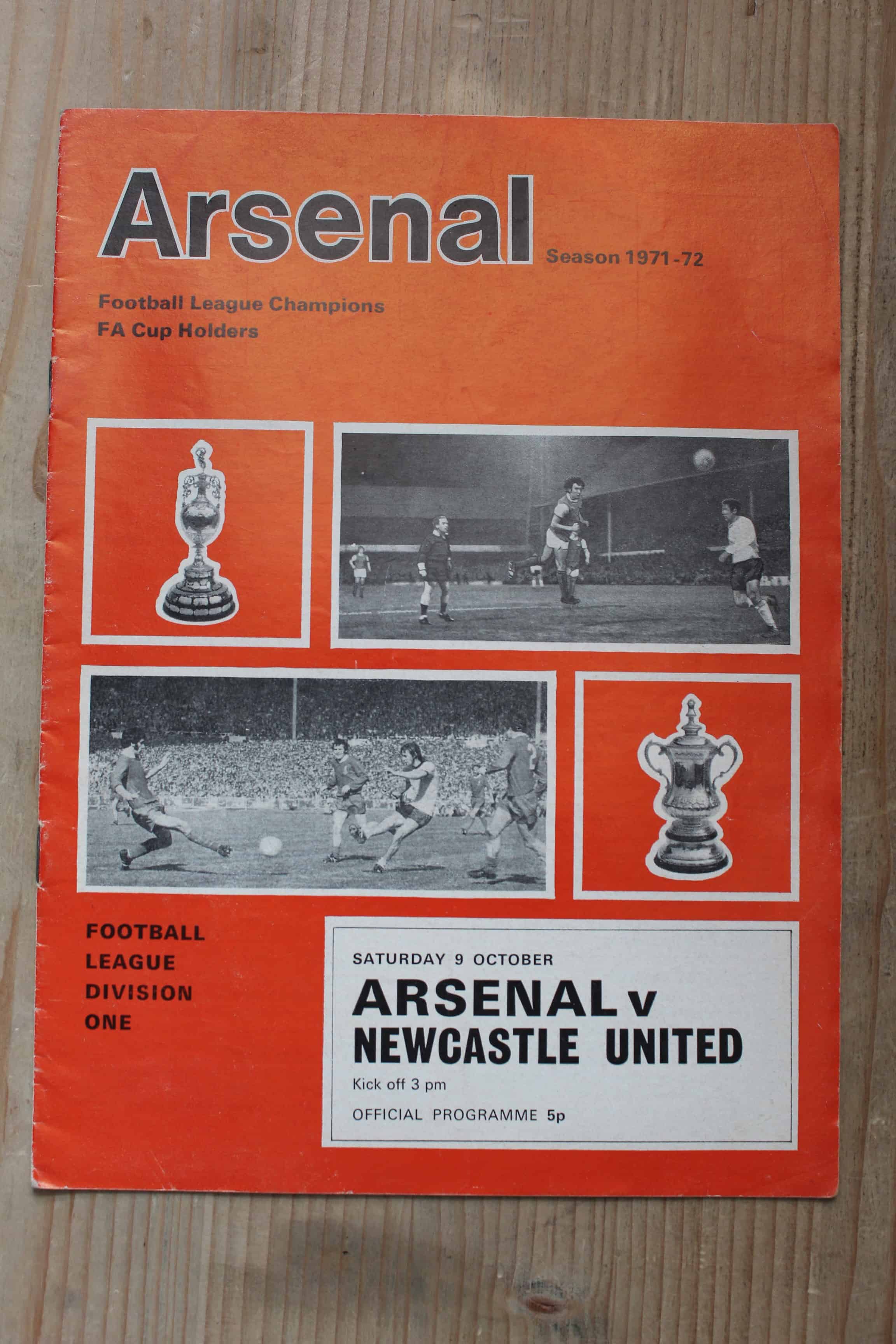 Arsenal FC v Newcastle United FC