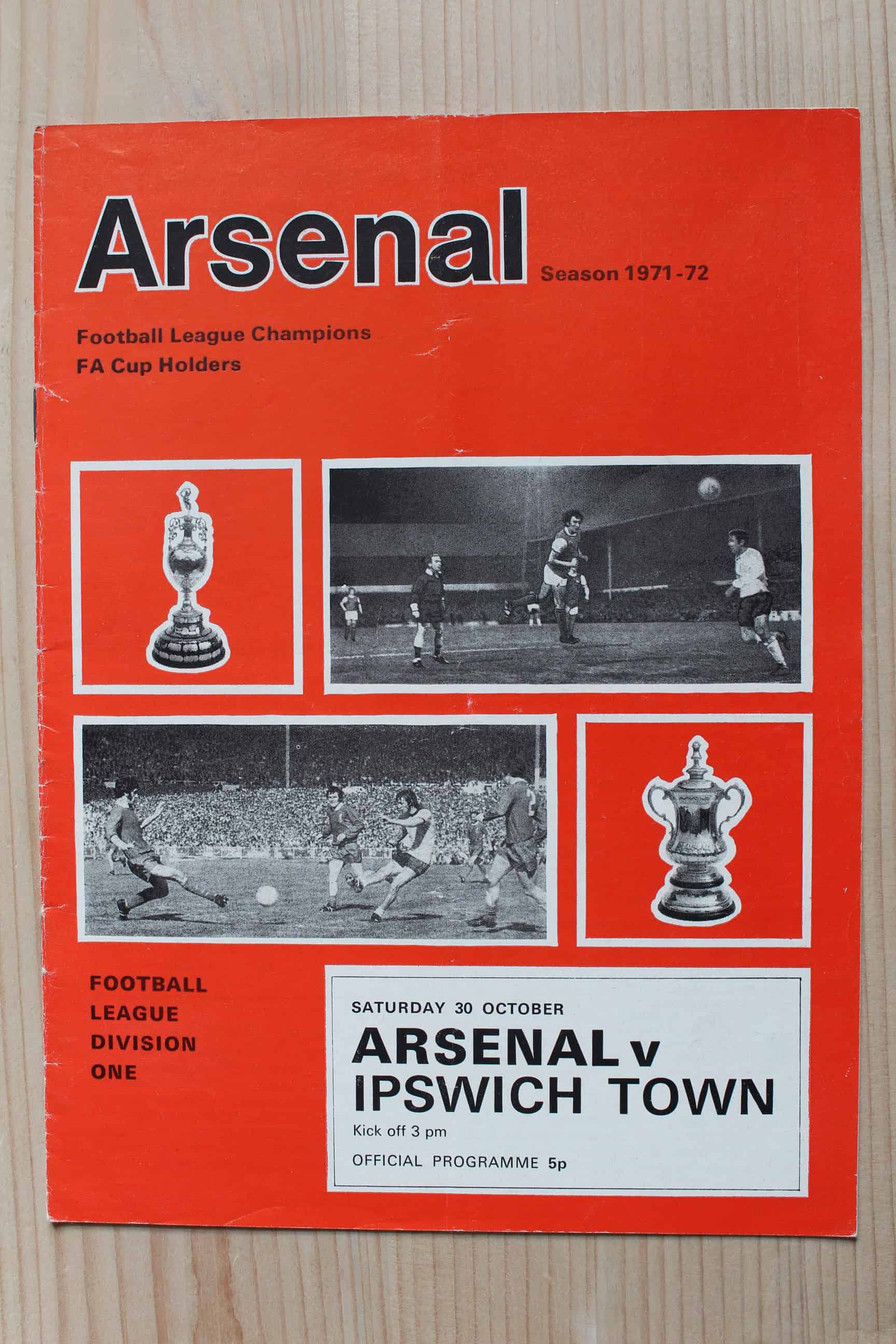 Arsenal FC v Ipswich Town FC