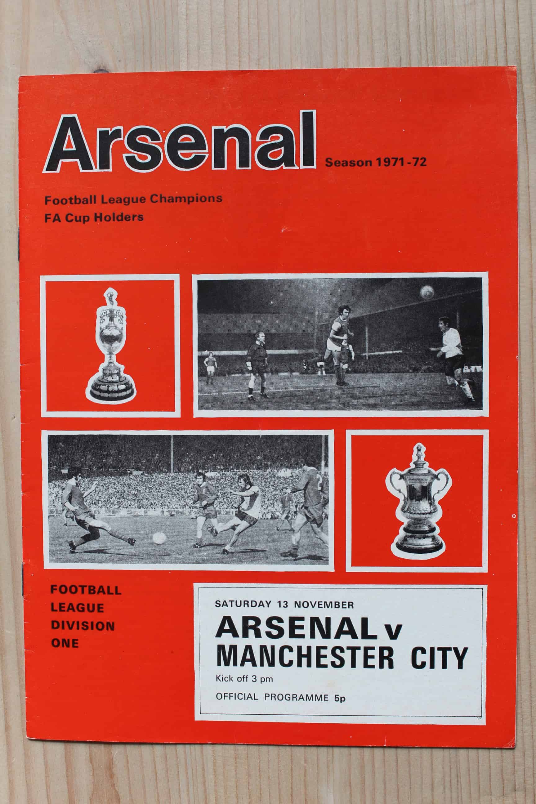 Arsenal FC v Manchester City FC