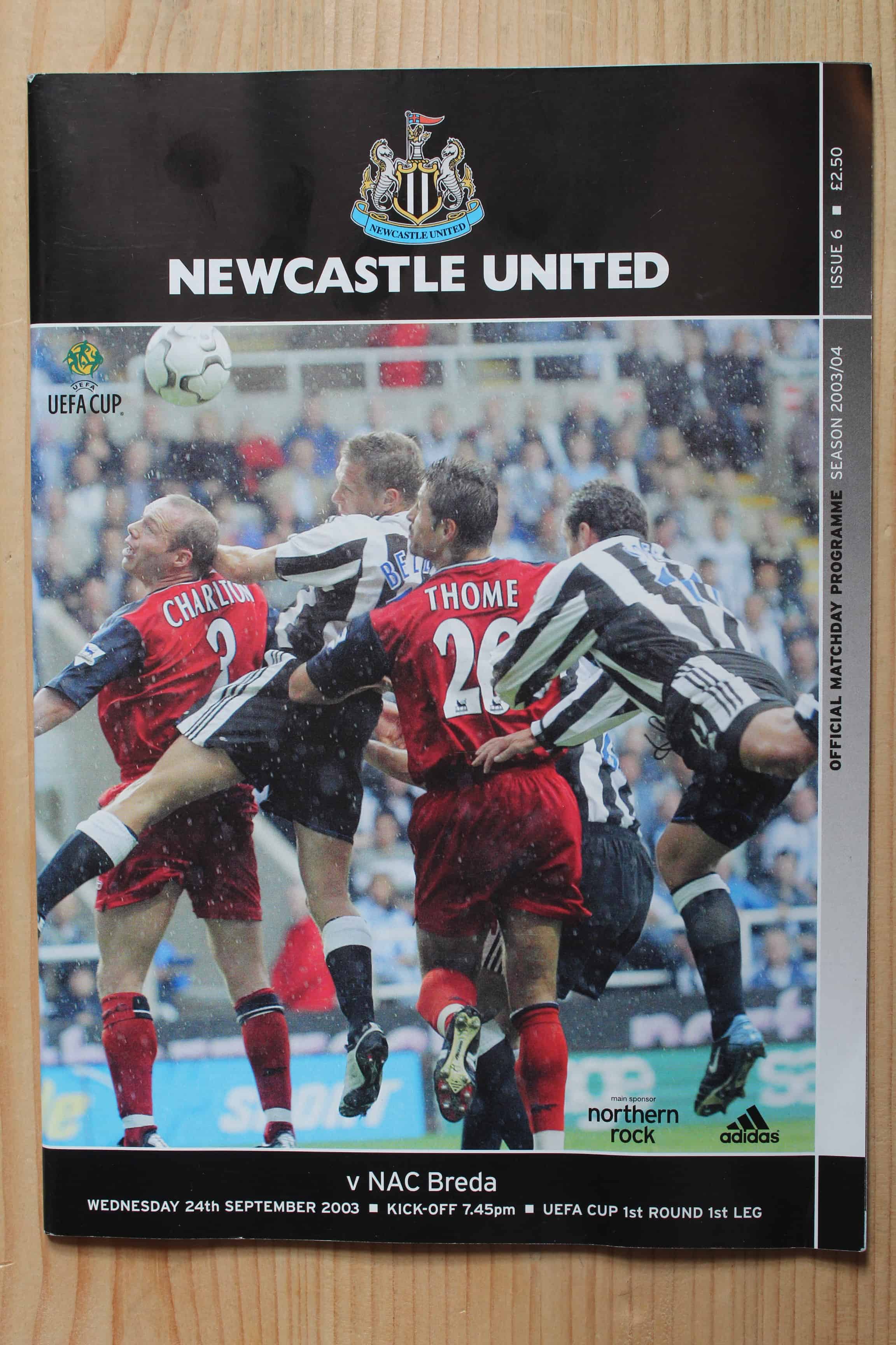 Newcastle United FC v NAC Breda