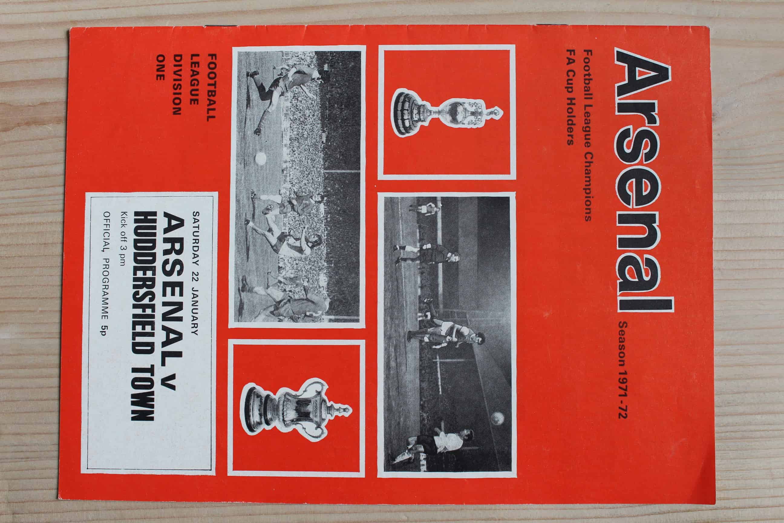 Arsenal FC v Huddersfield Town FC