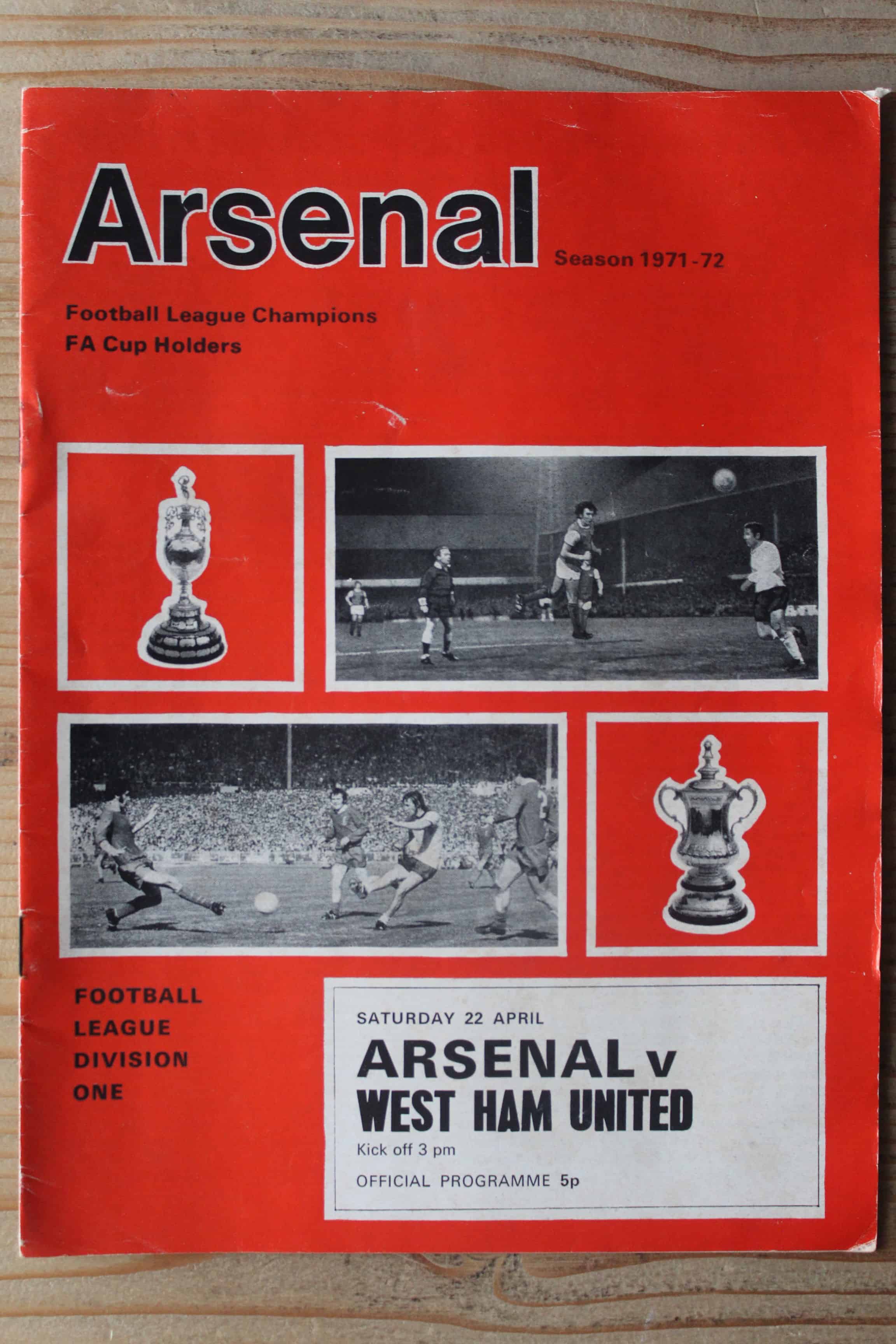 Arsenal FC v West Ham United FC