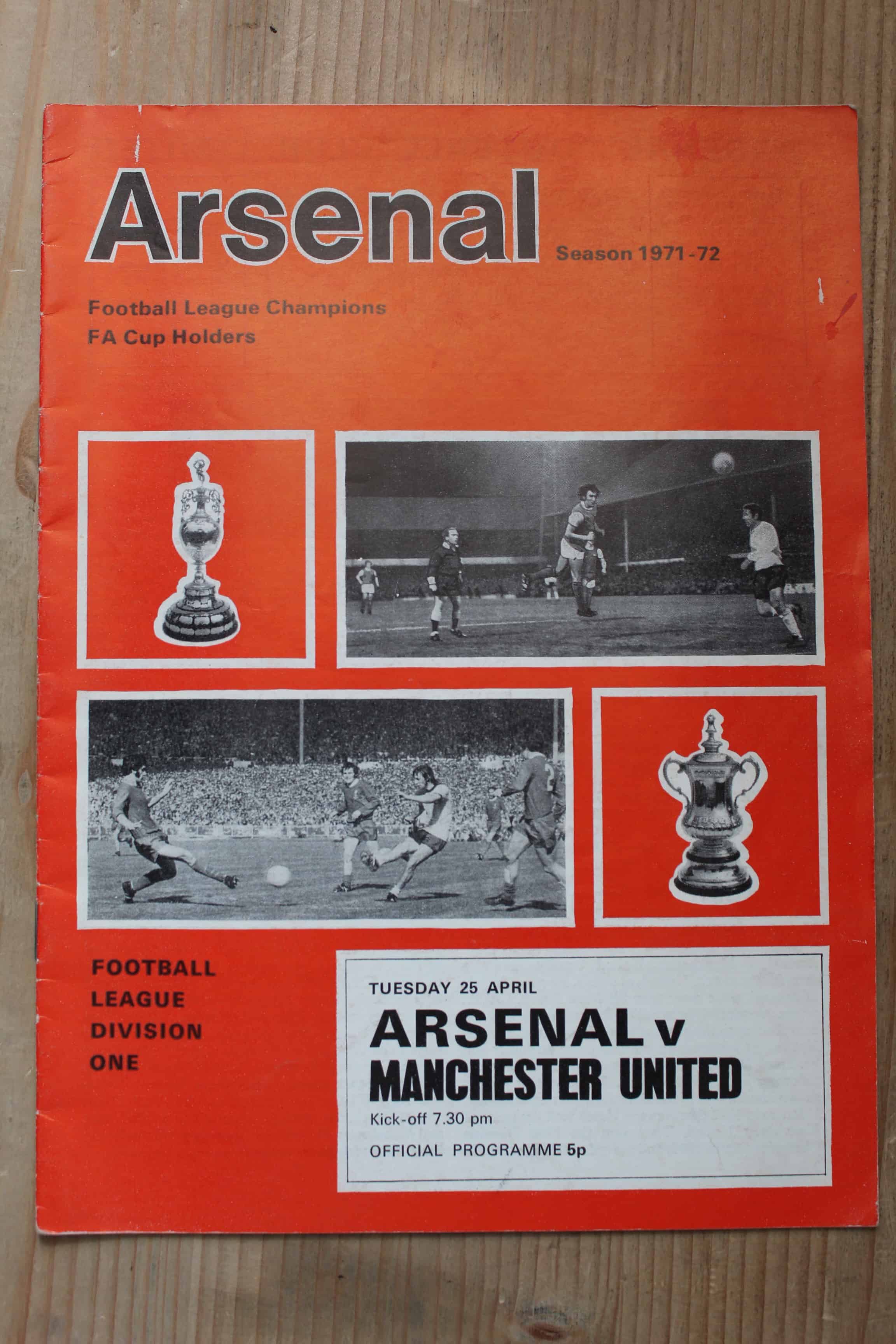 Arsenal FC v Manchester United FC