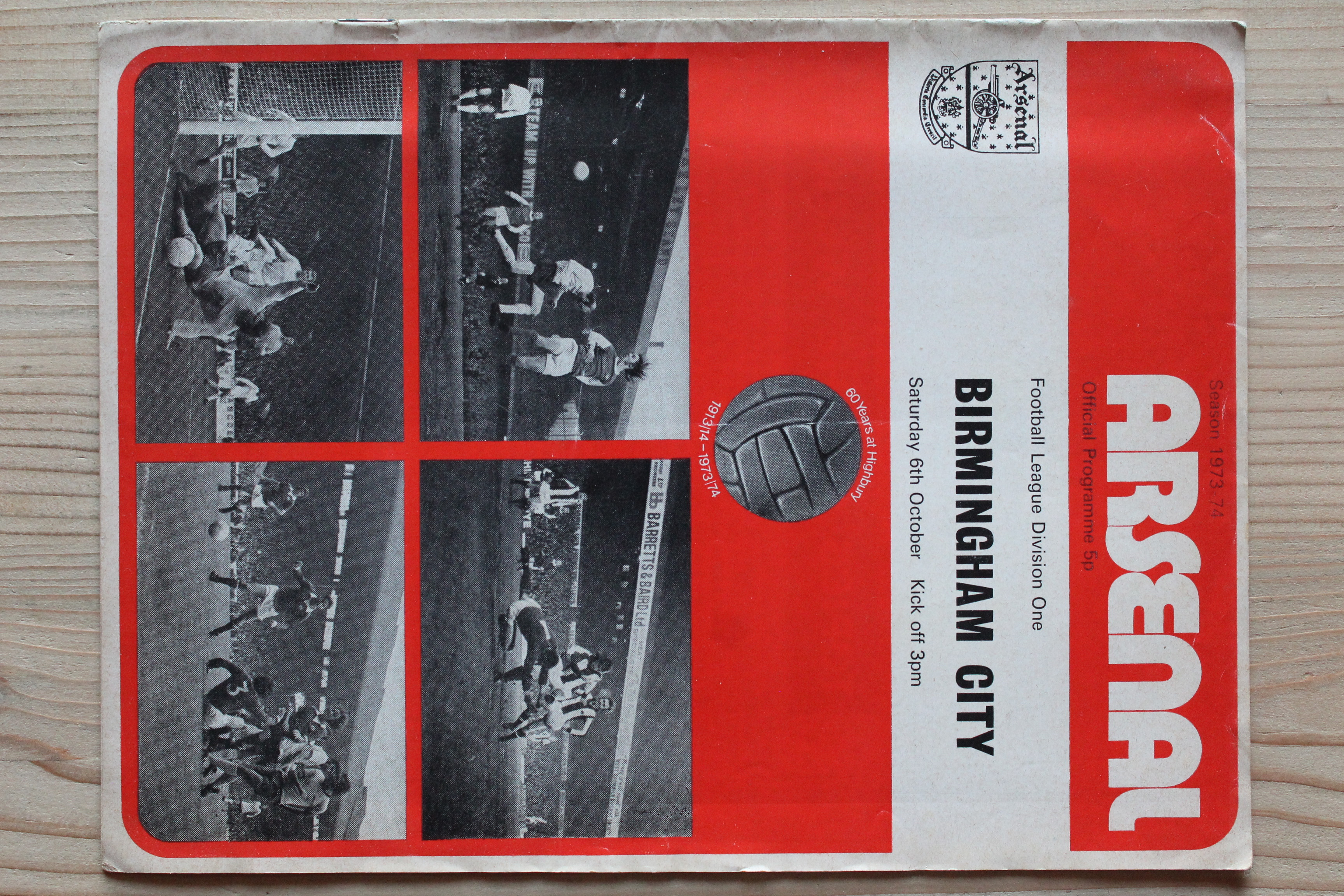 Arsenal FC v Birmingham City FC