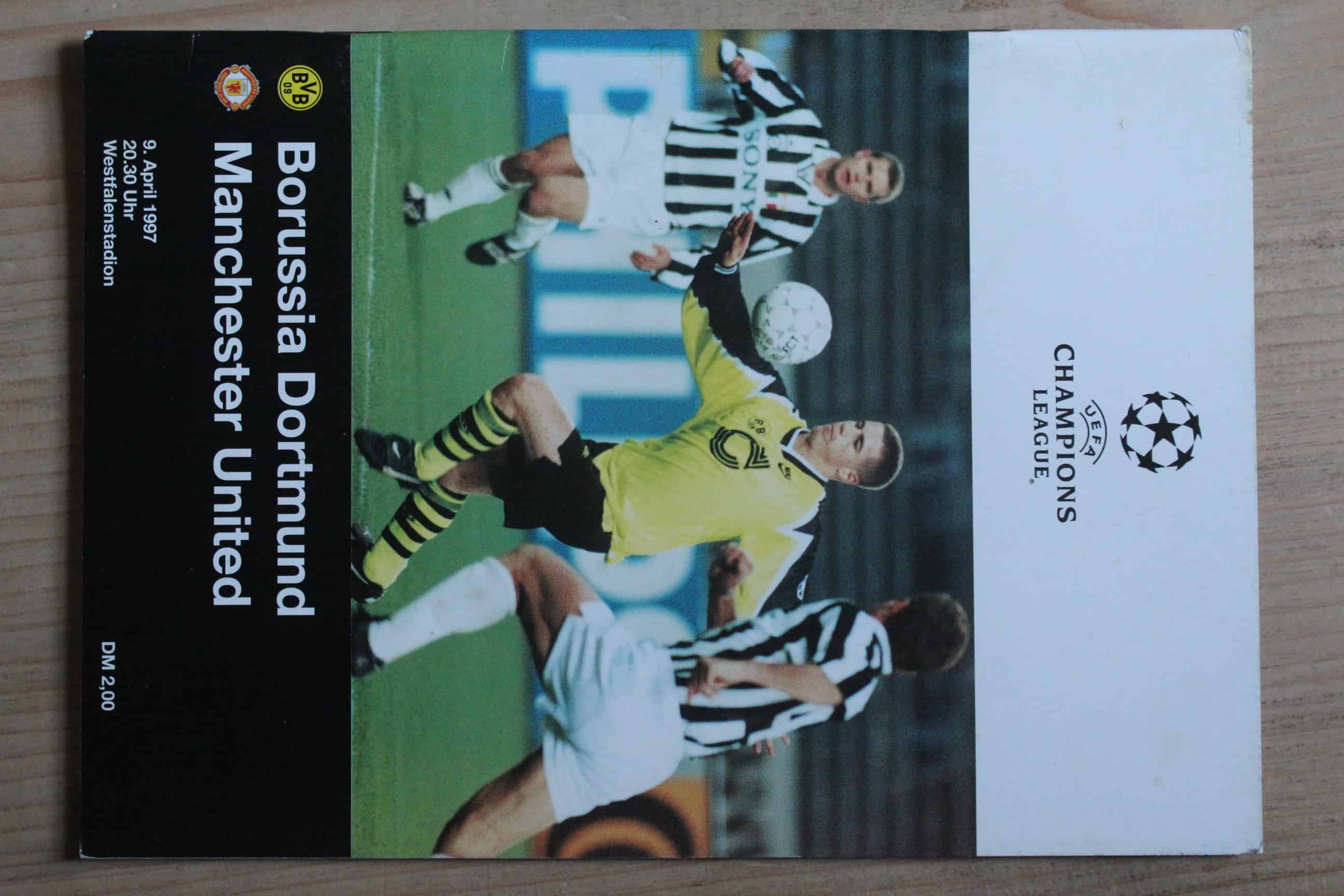 Manchester United - Juventus Turin, 20 nov. 1996 - UEFA Champions League - Rapport de match