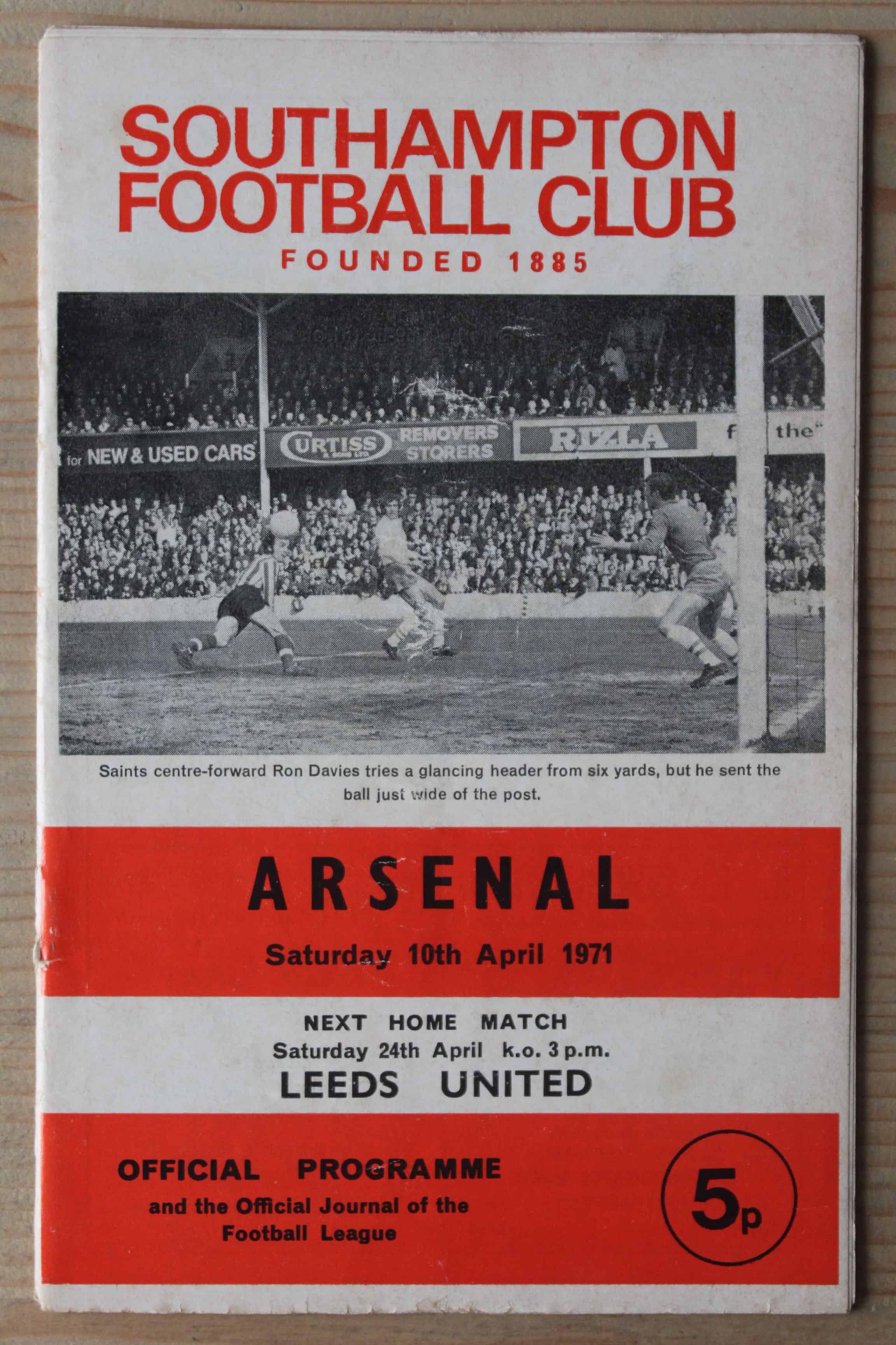 Southampton FC v Arsenal FC