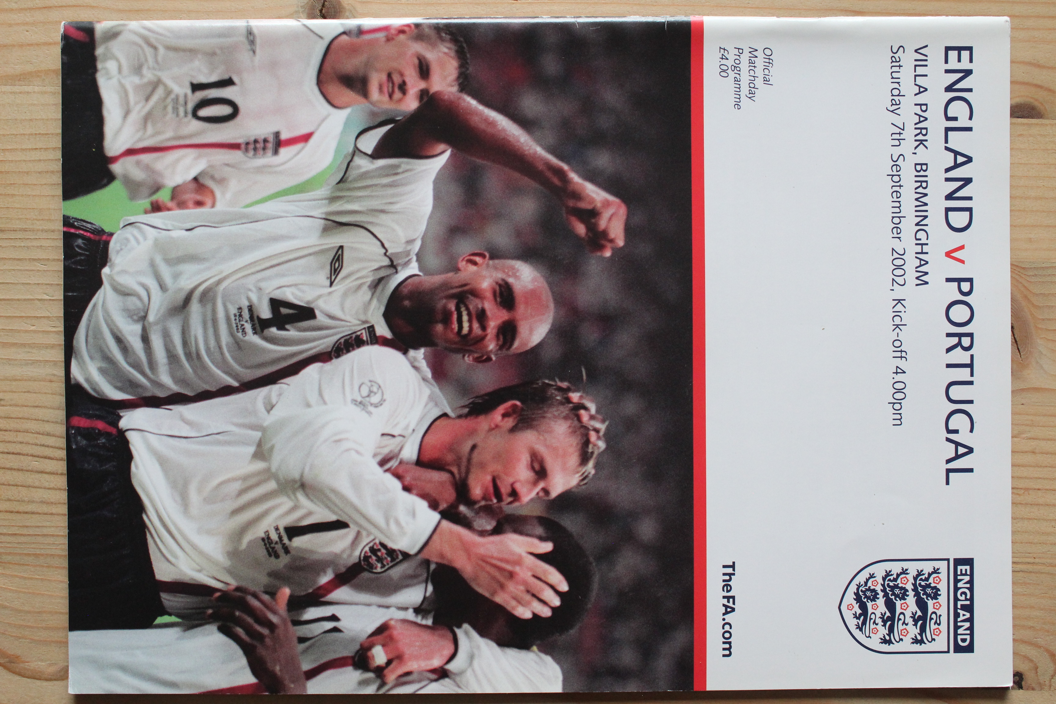England v Portugal