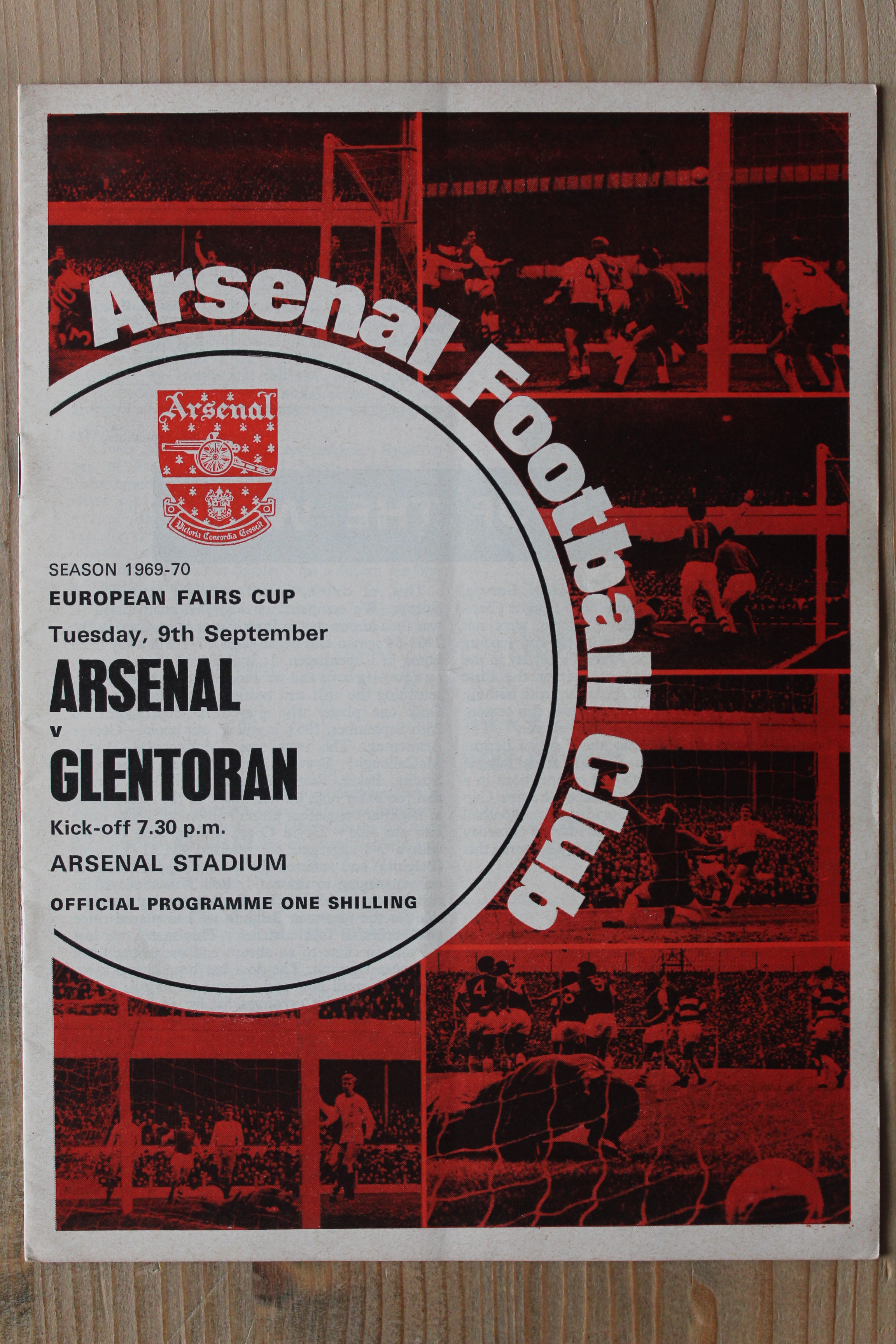 Arsenal FC v Glentoran (Belfast)