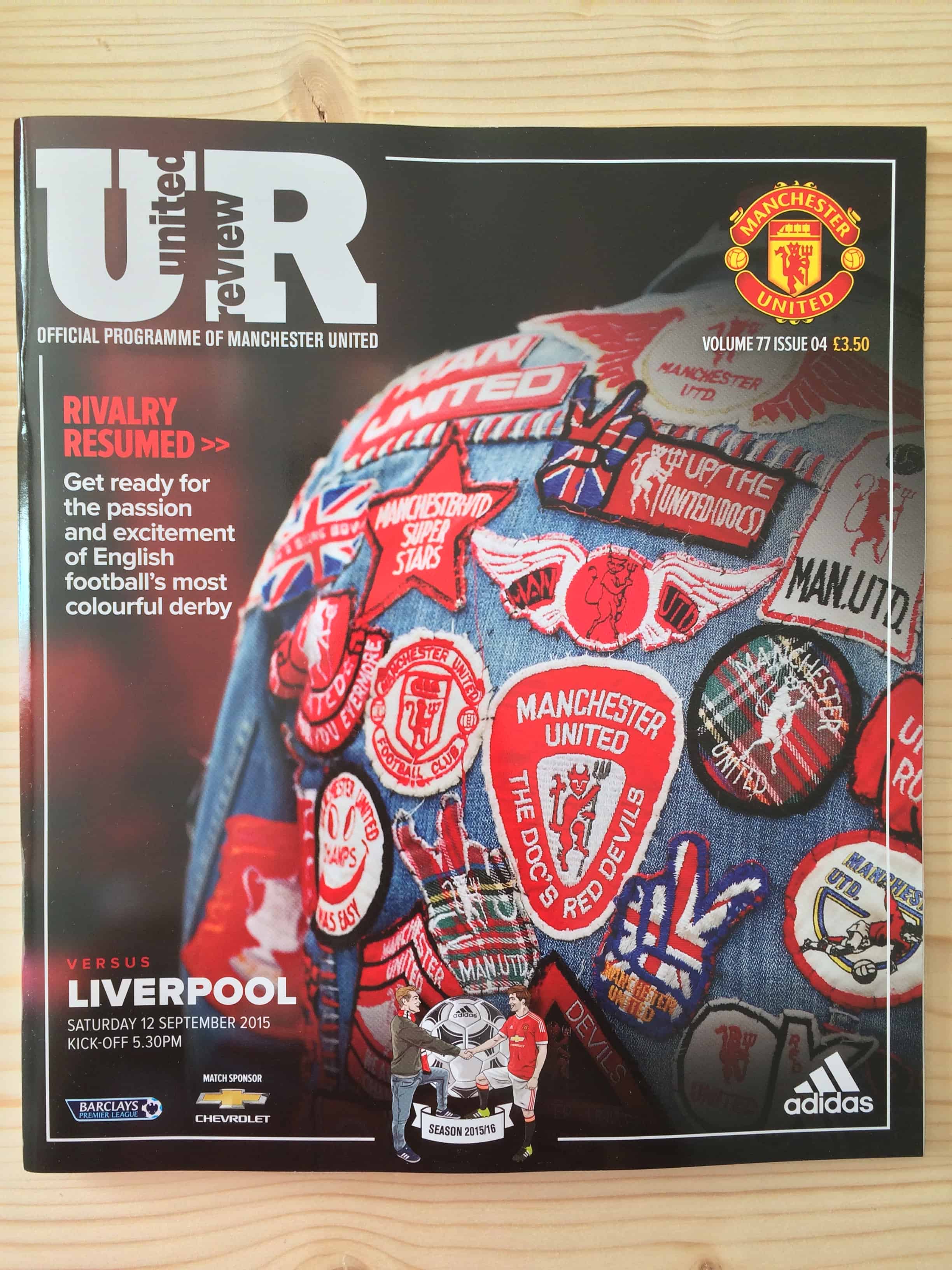 Manchester United (Man Utd) Football Programmes for Sale Match Day