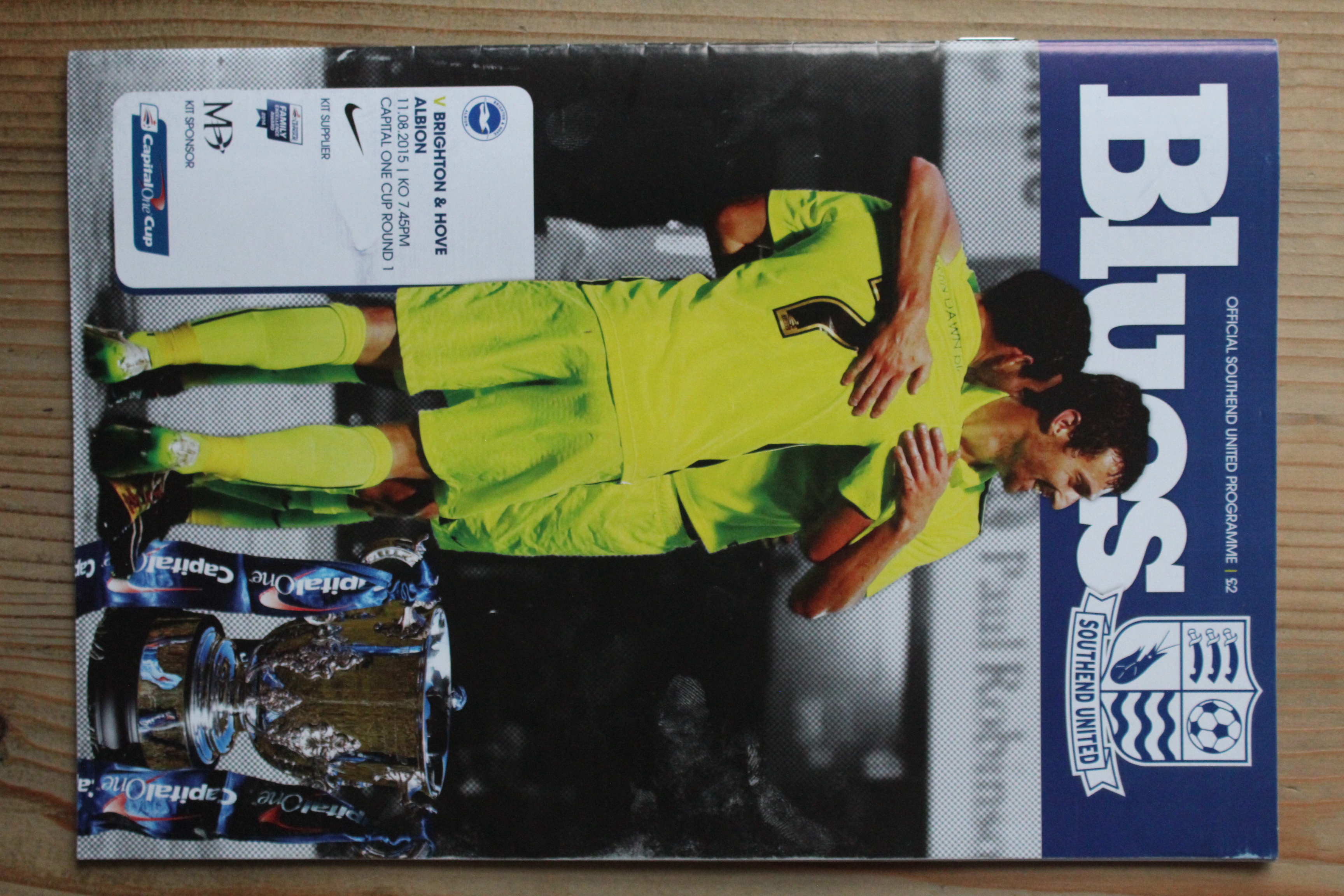 Southend United FC v Brighton & Hove Albion FC