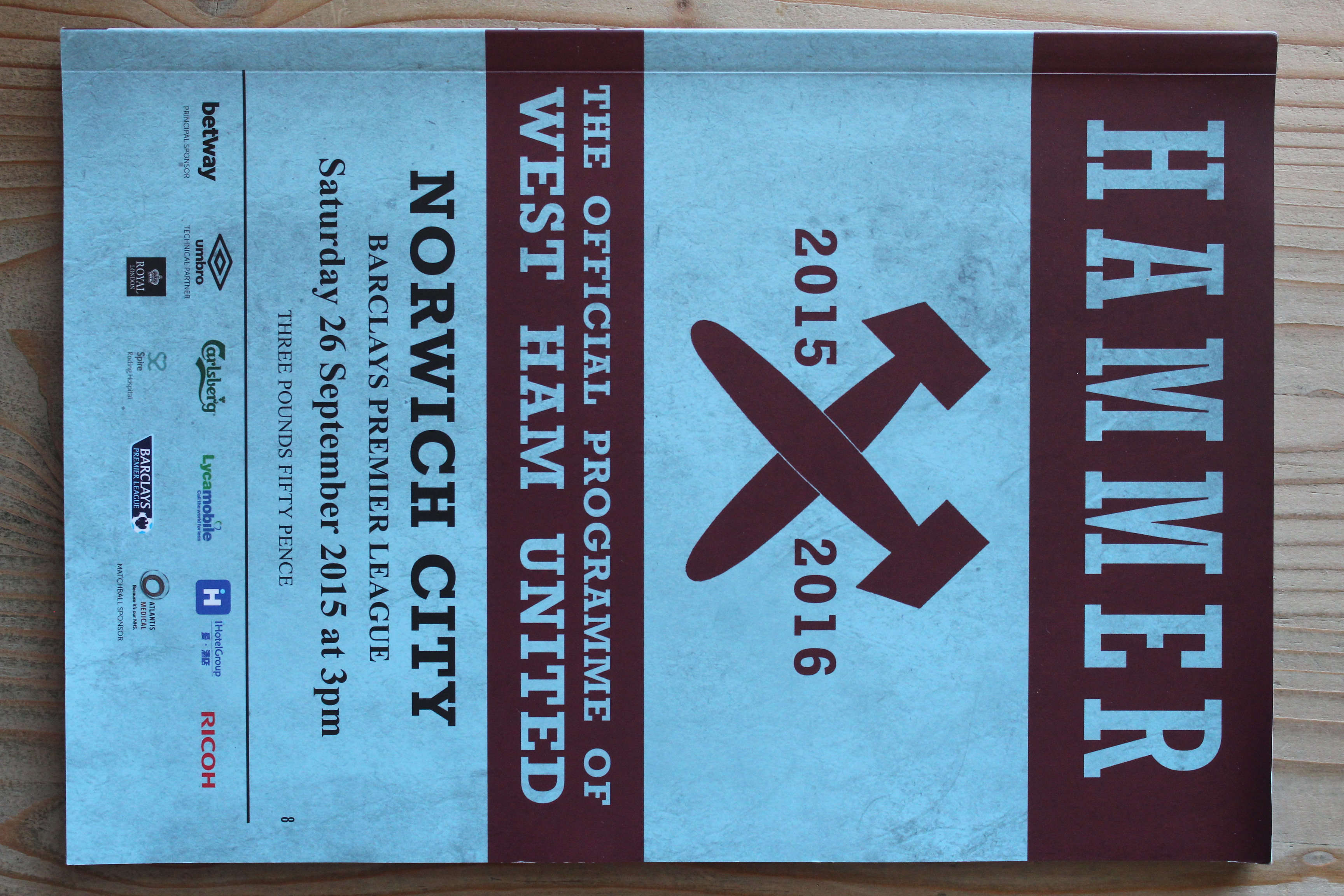 West Ham United FC v Norwich City FC