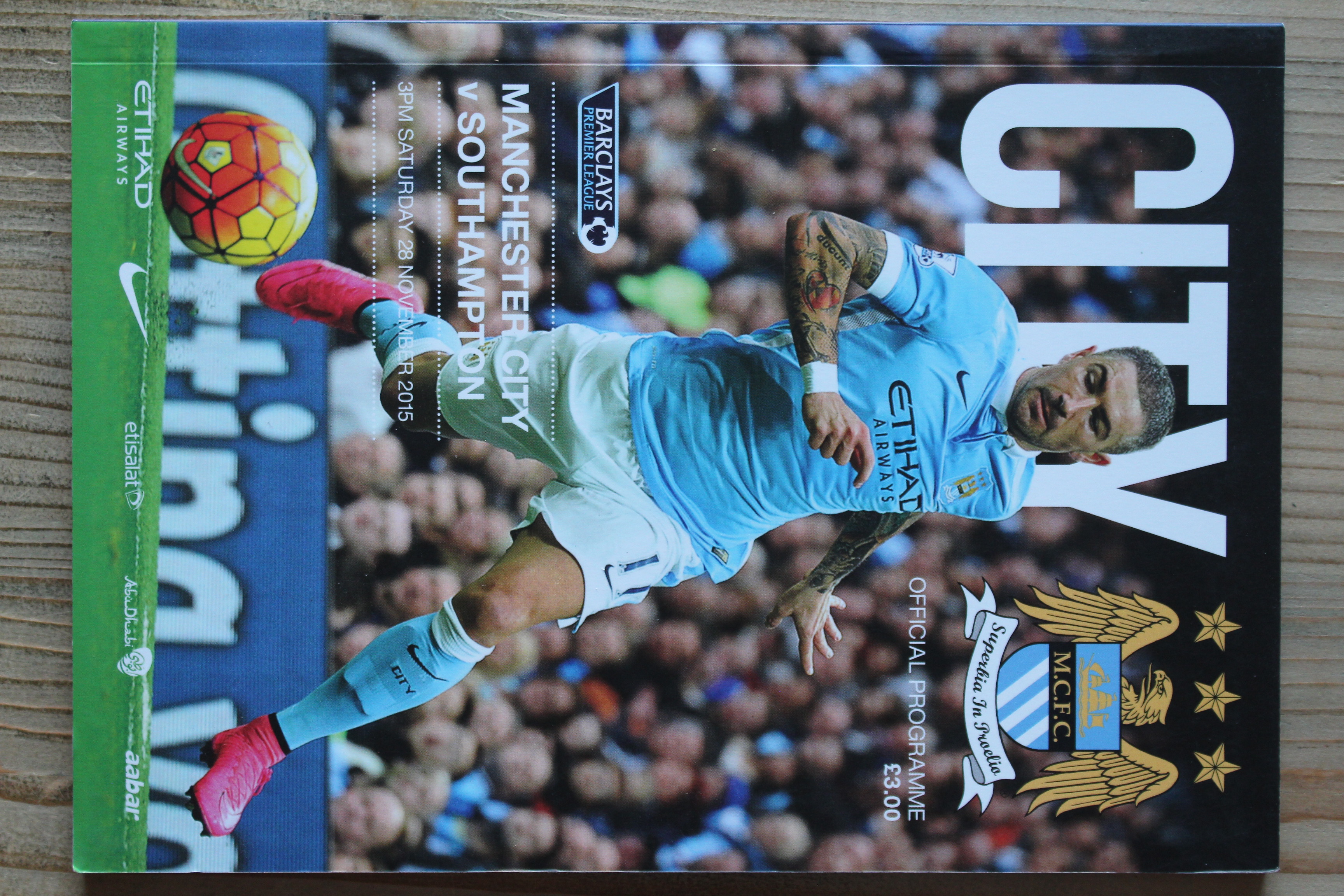 Manchester City FC v Southampton FC