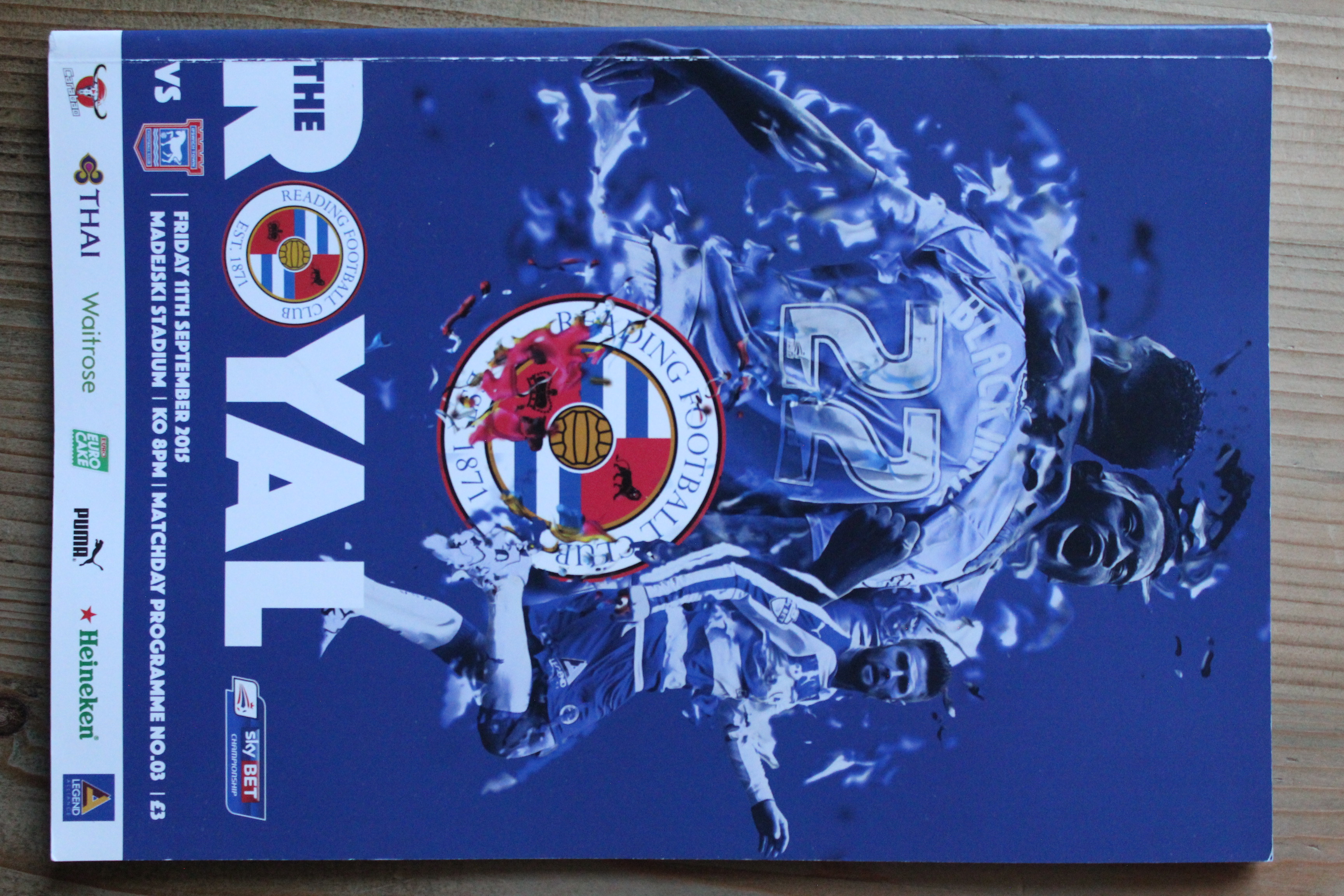 Reading FC v Ipswich Town FC