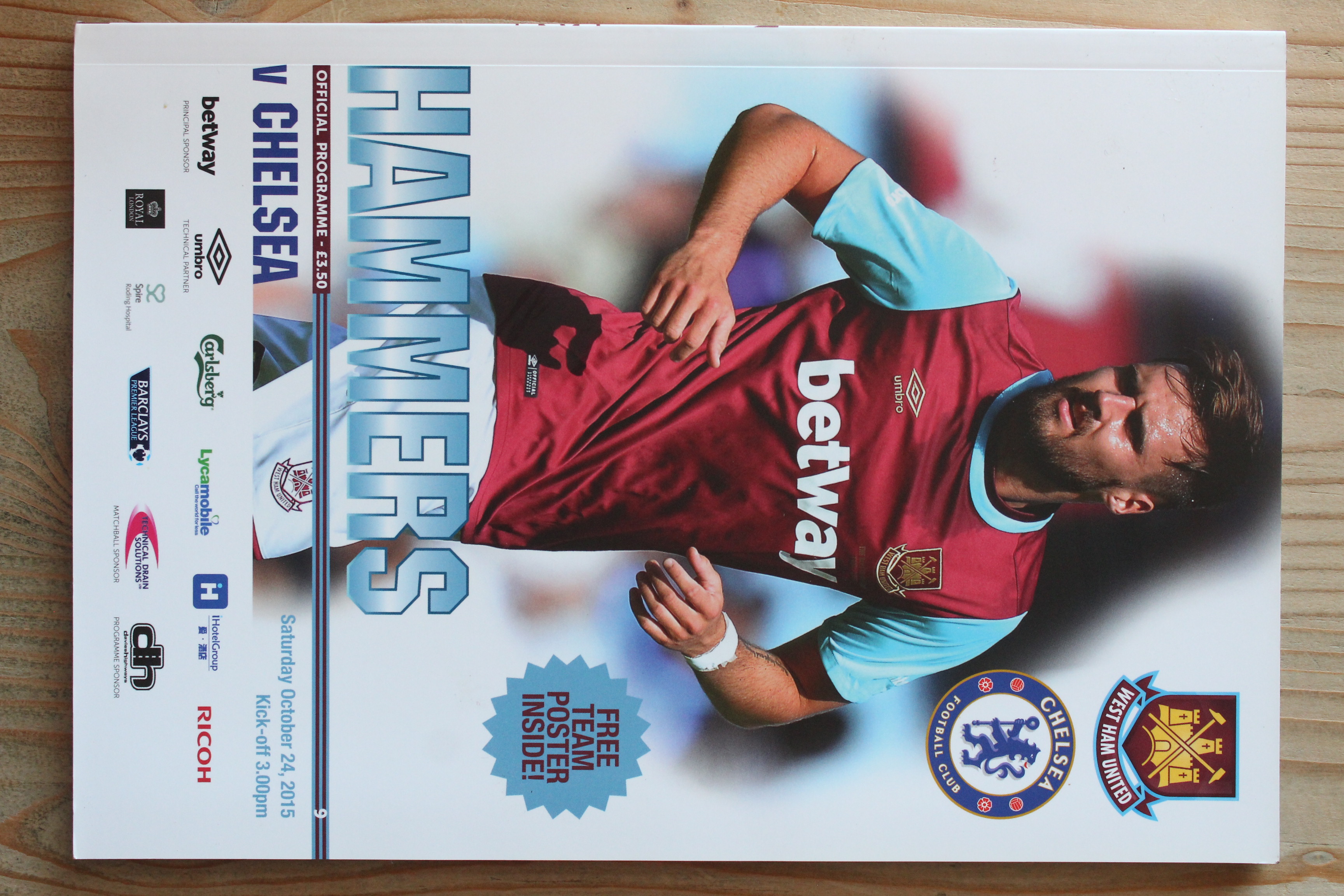 West Ham United FC v Chelsea FC