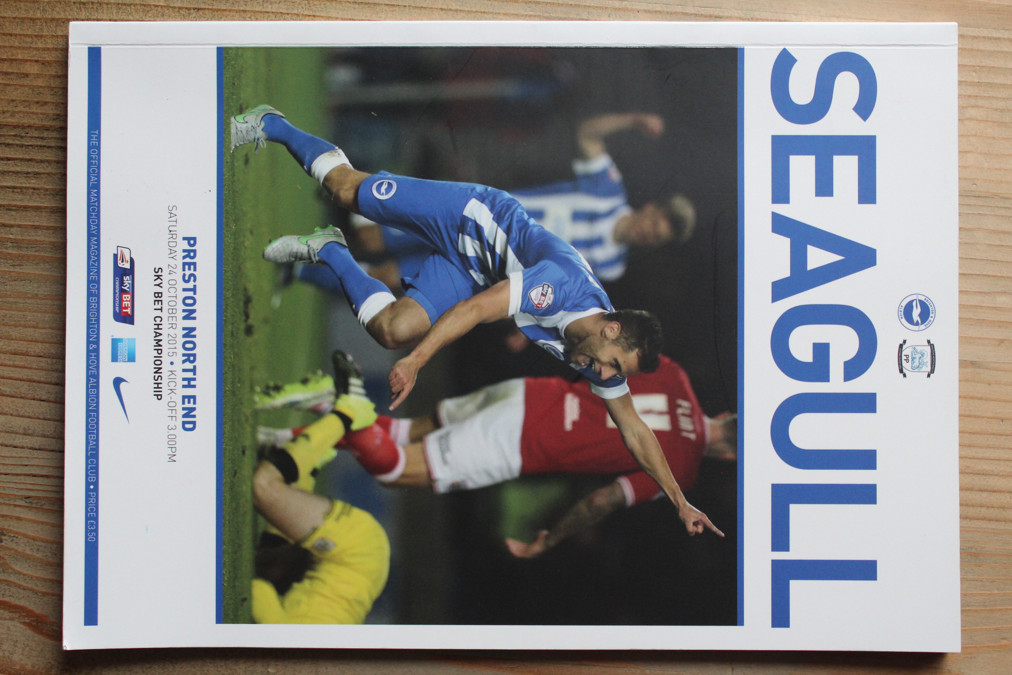 Brighton & Hove Albion FC v Preston North End FC