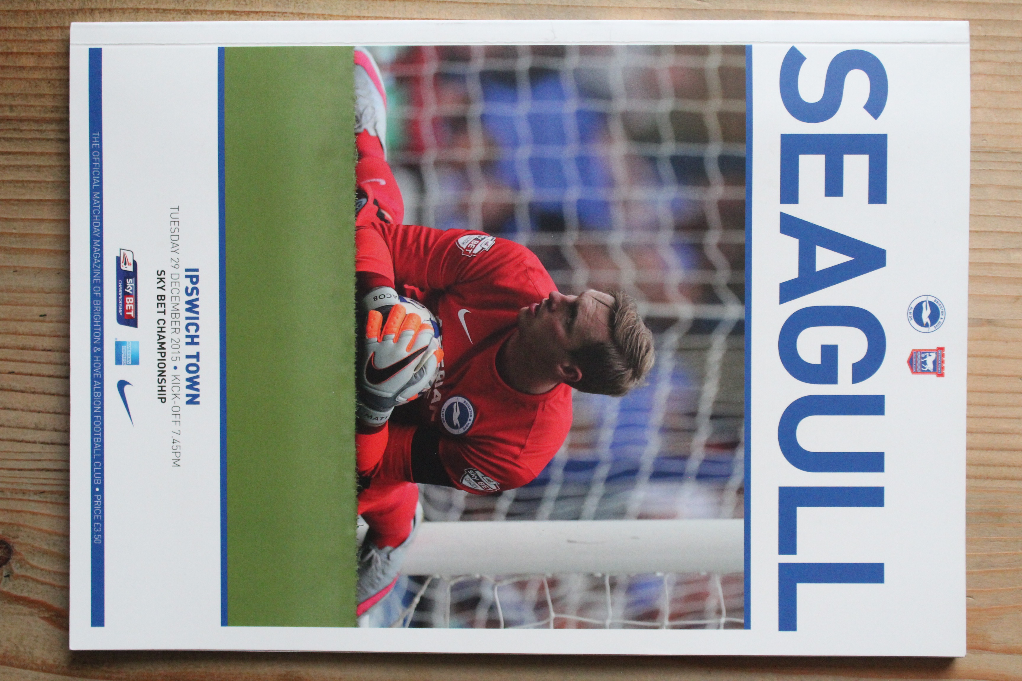 Brighton & Hove Albion FC v Ipswich Town FC