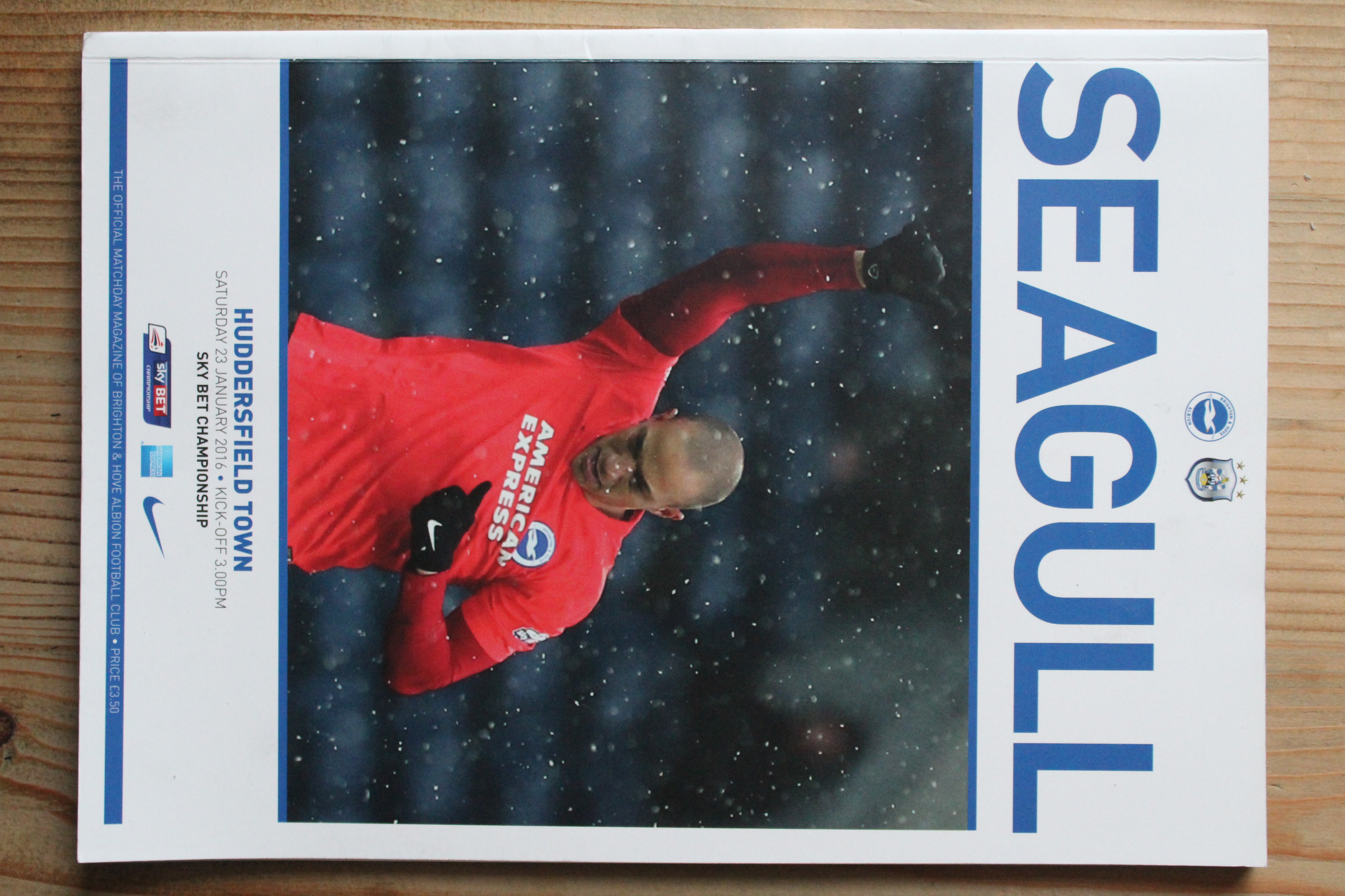 Brighton & Hove Albion FC v Huddersfield Town FC