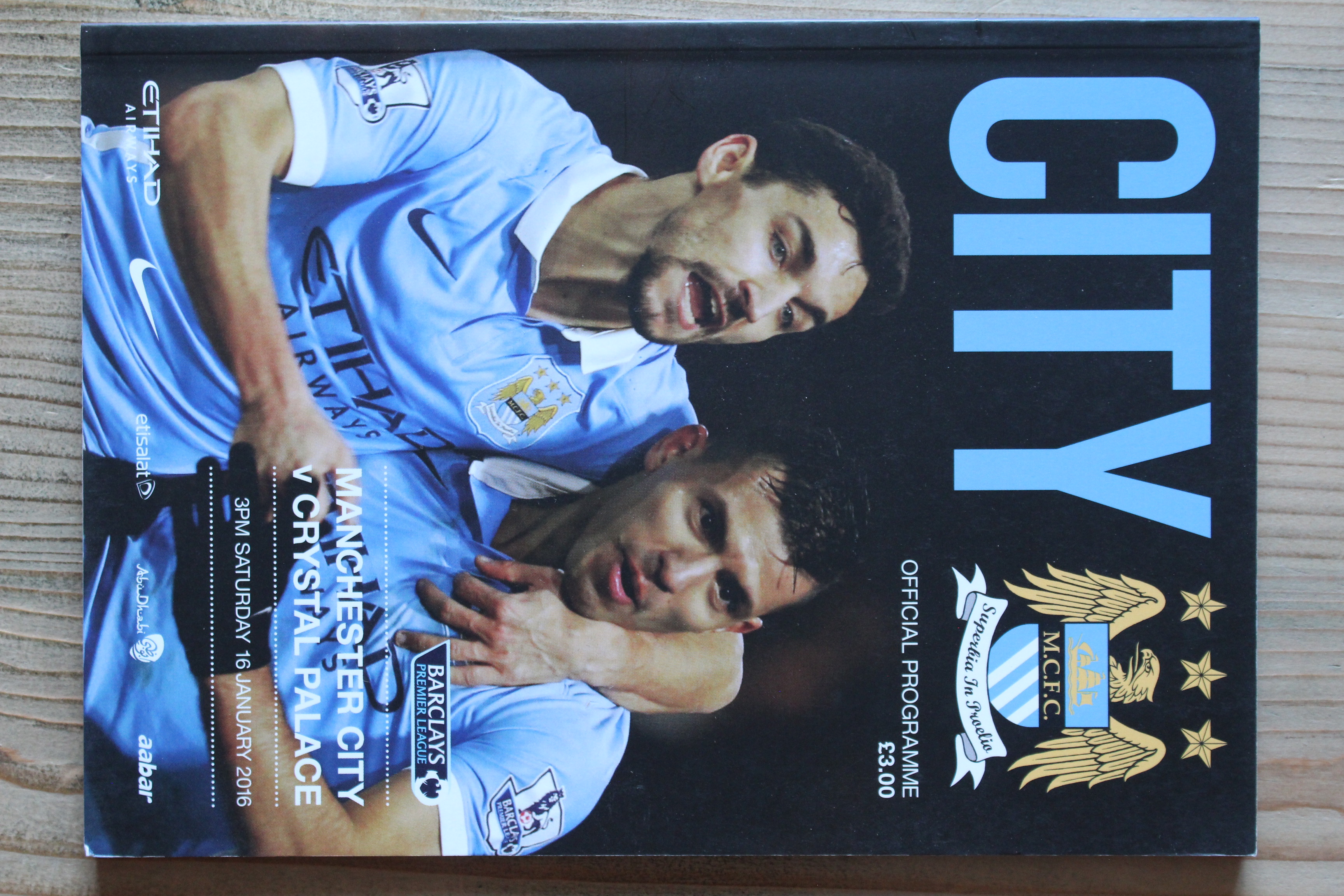 Manchester City FC v Crystal Palace FC