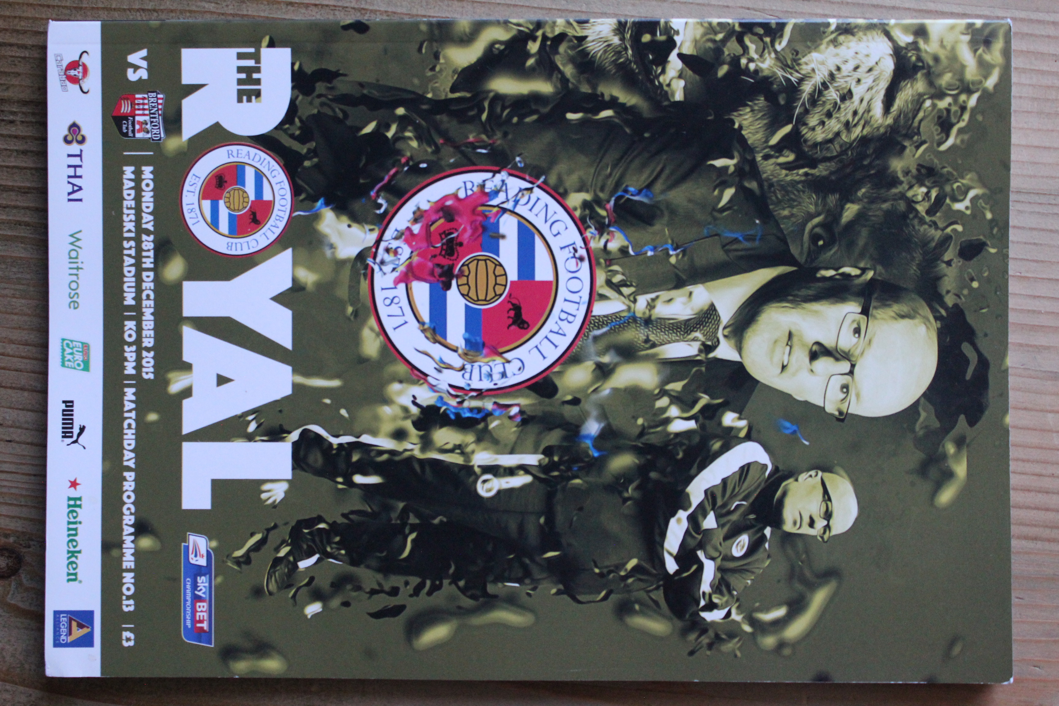 Reading FC v Brentford FC