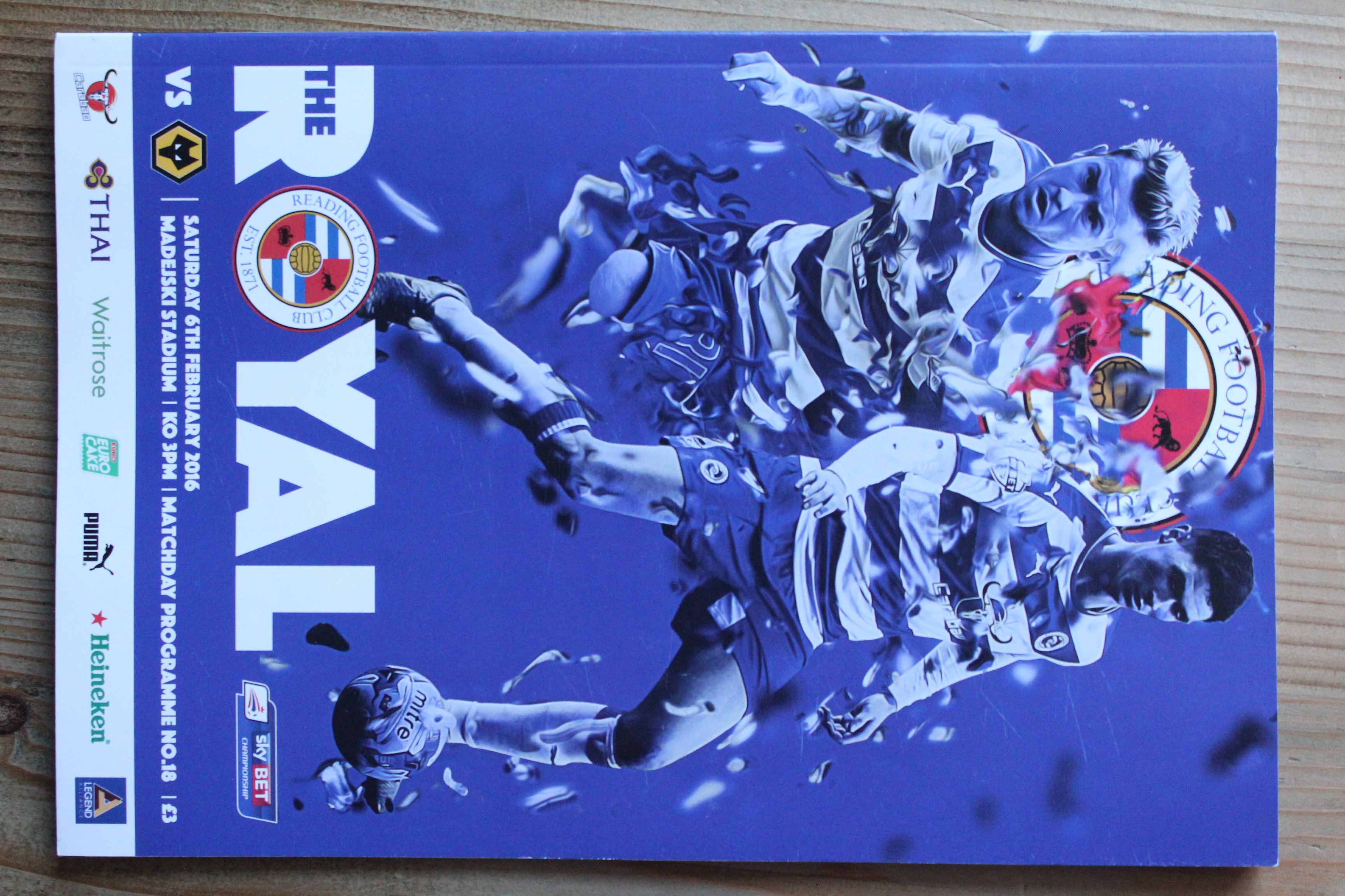 Reading FC v Wolverhampton Wanderers FC