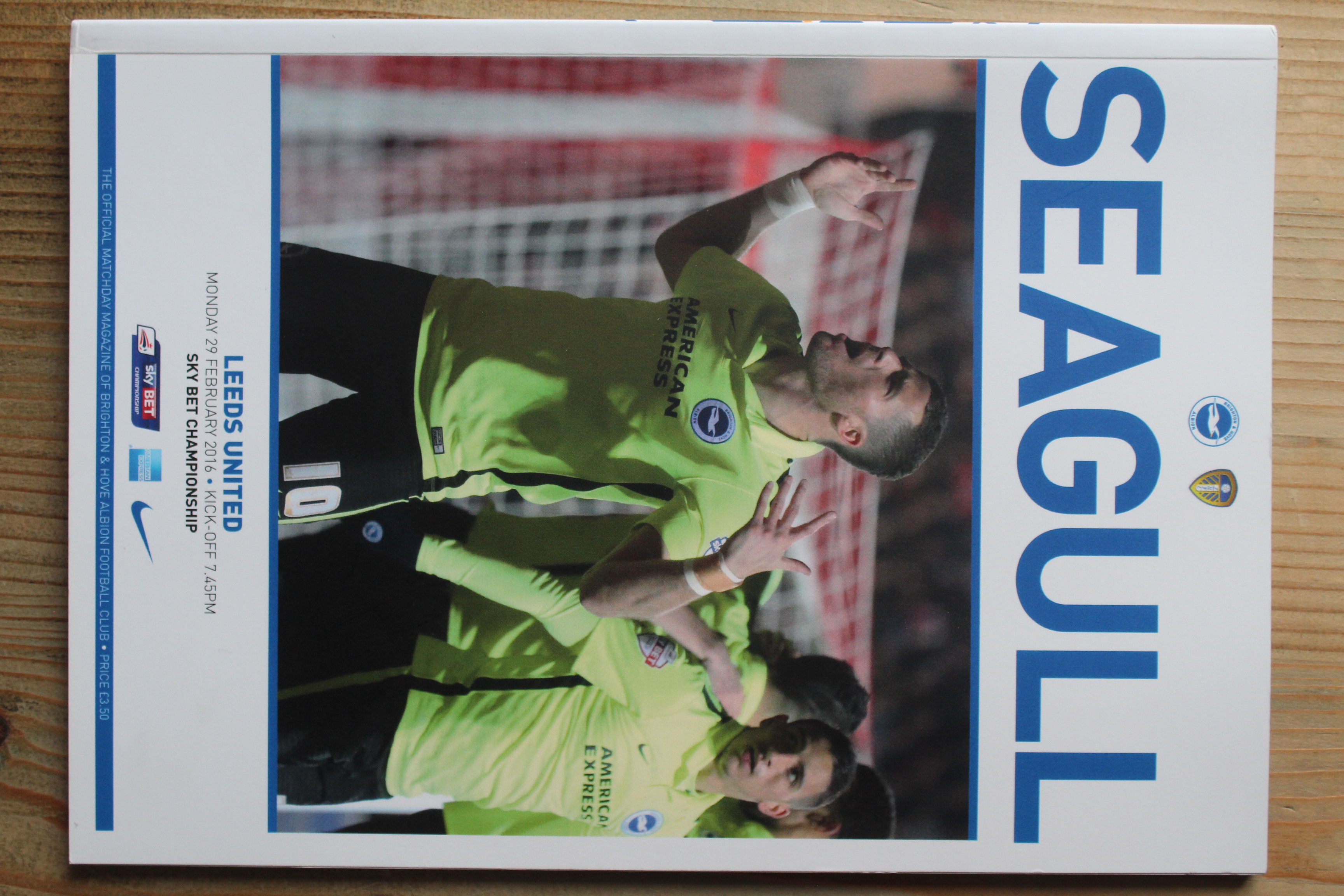 Brighton & Hove Albion FC v Leeds United FC