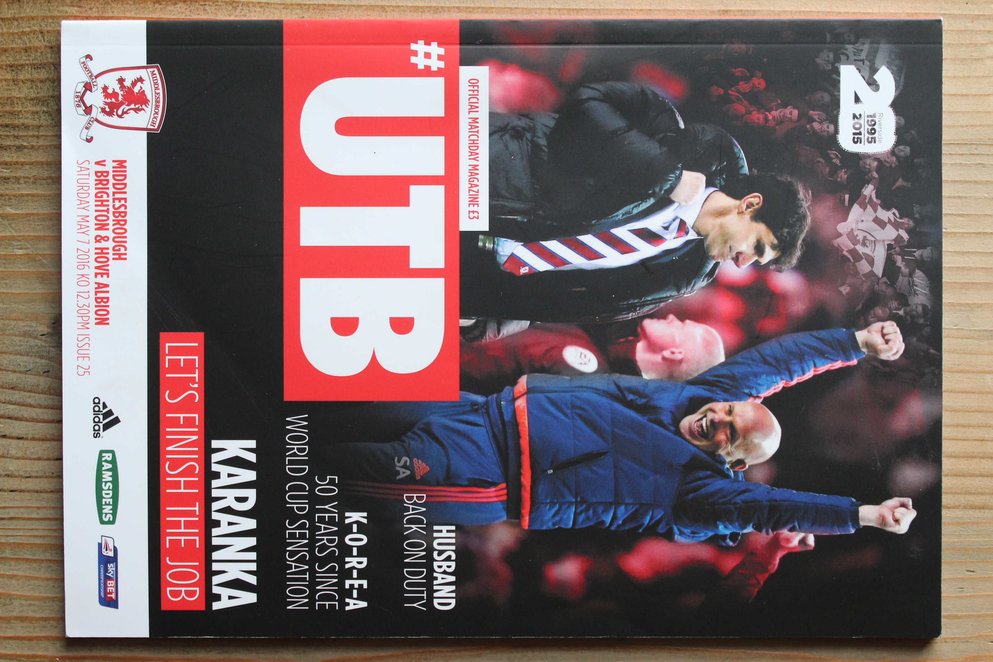 Middlesbrough FC v Brighton & Hove Albion FC