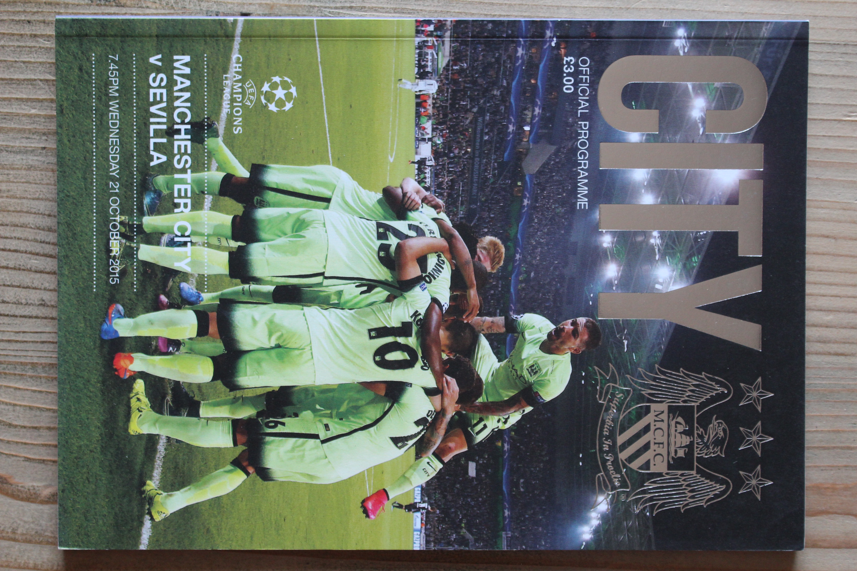 Manchester City FC v Sevilla FC